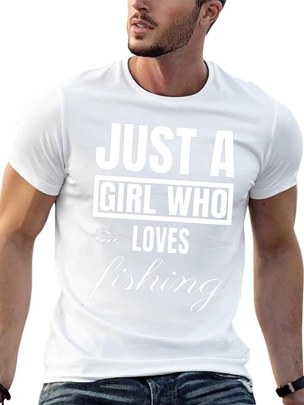 Just A Girl Who Loves Fishing T-Shirt