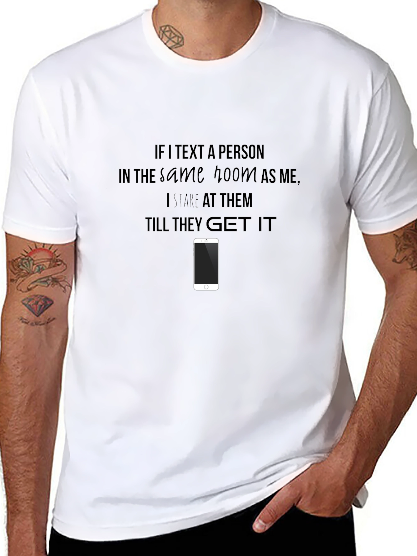 Stare Til They Get It T-Shirt