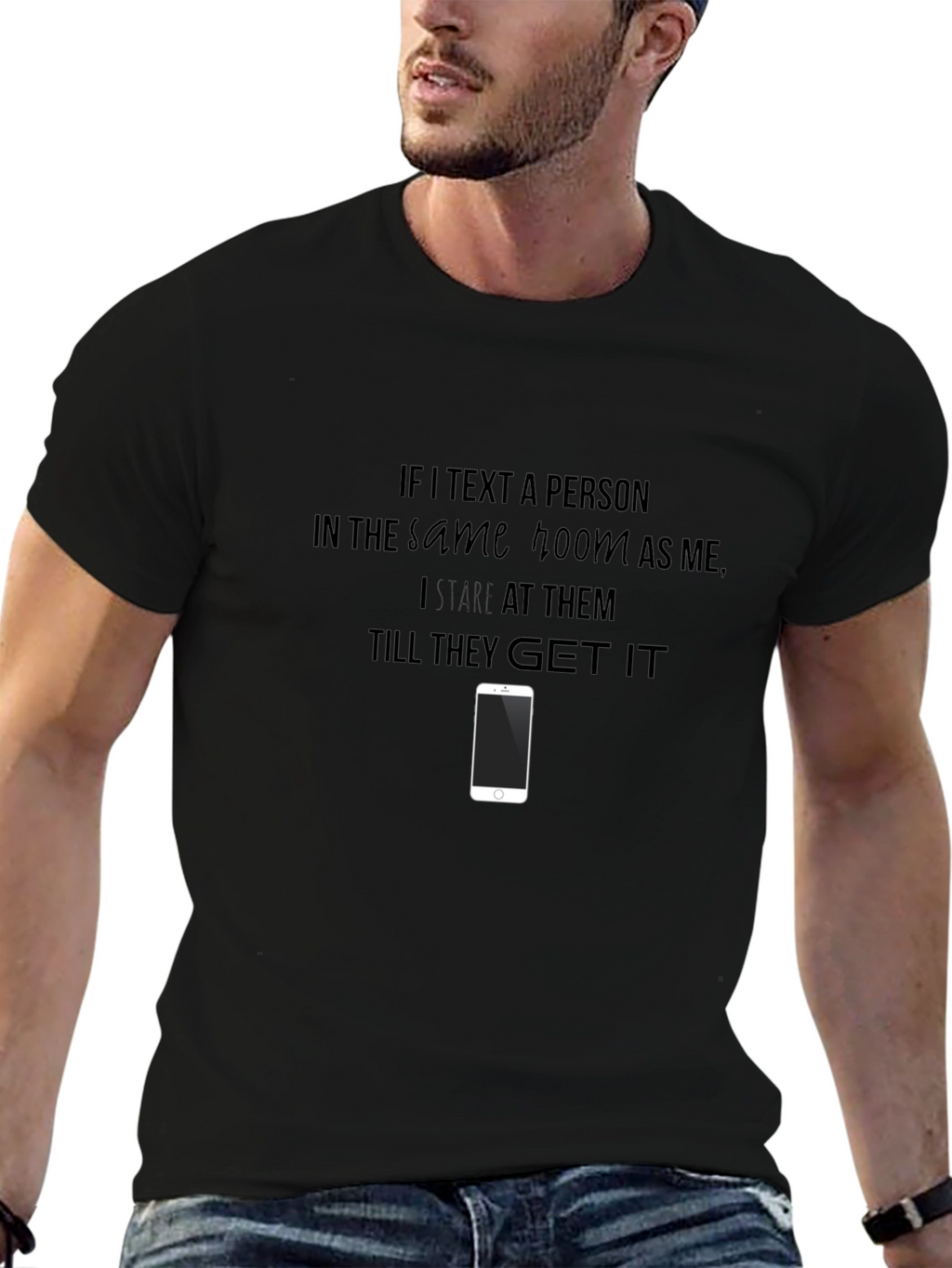 Stare Til They Get It T-Shirt