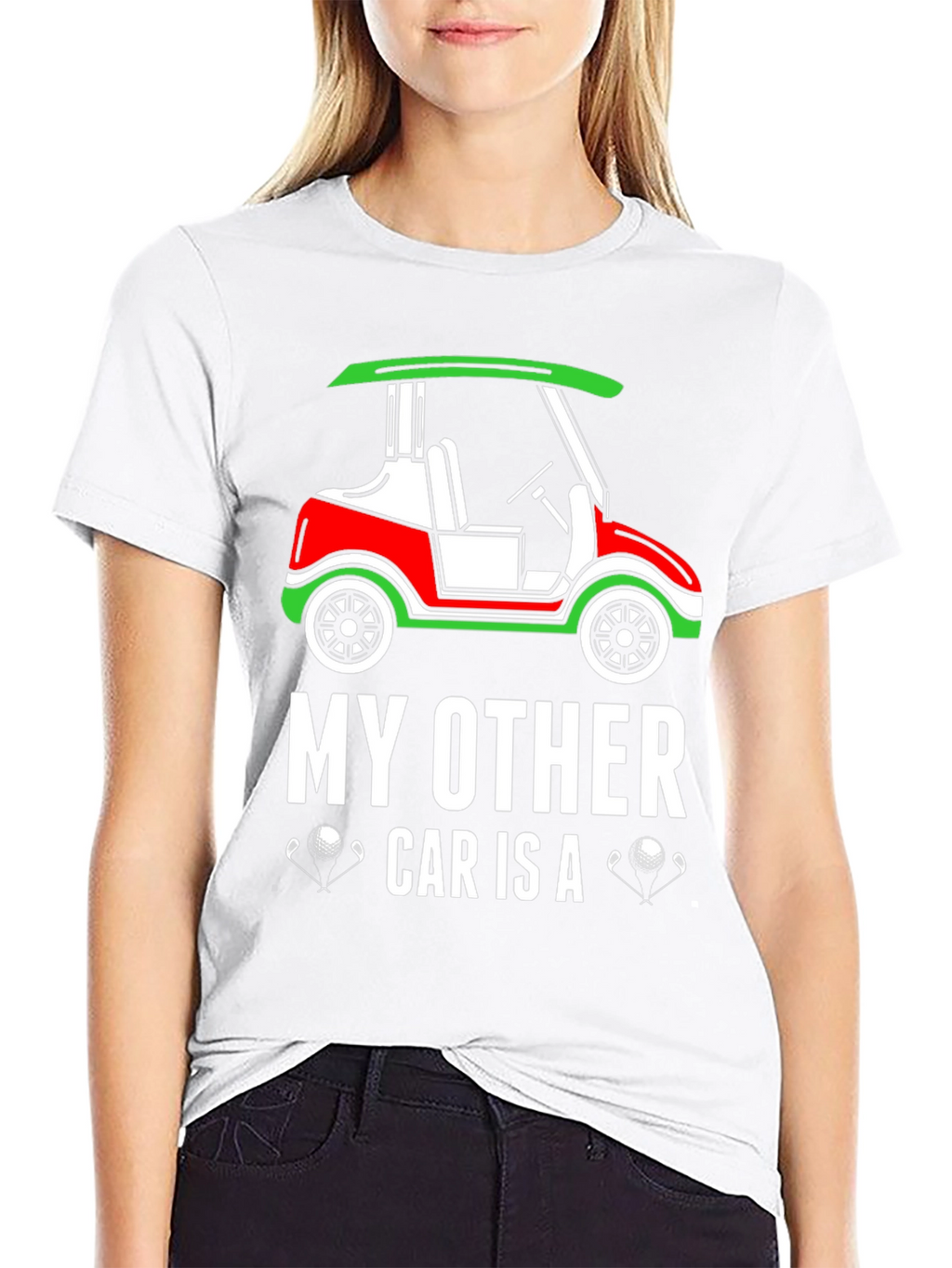 Golf Cart T-Shirt - My Other Car