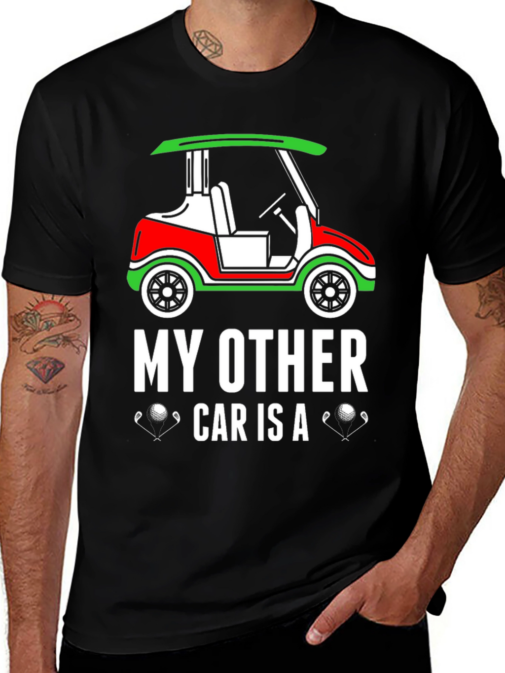 Golf Cart T-Shirt - My Other Car