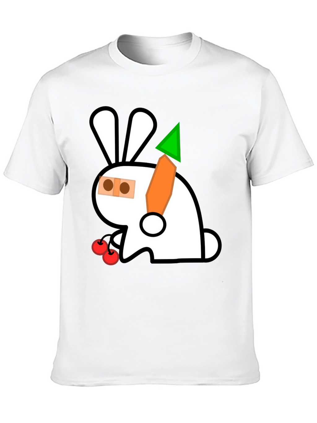 Whimsical Rabbit Graphic Tee