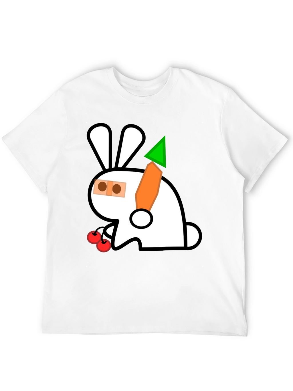 Whimsical Rabbit Graphic Tee