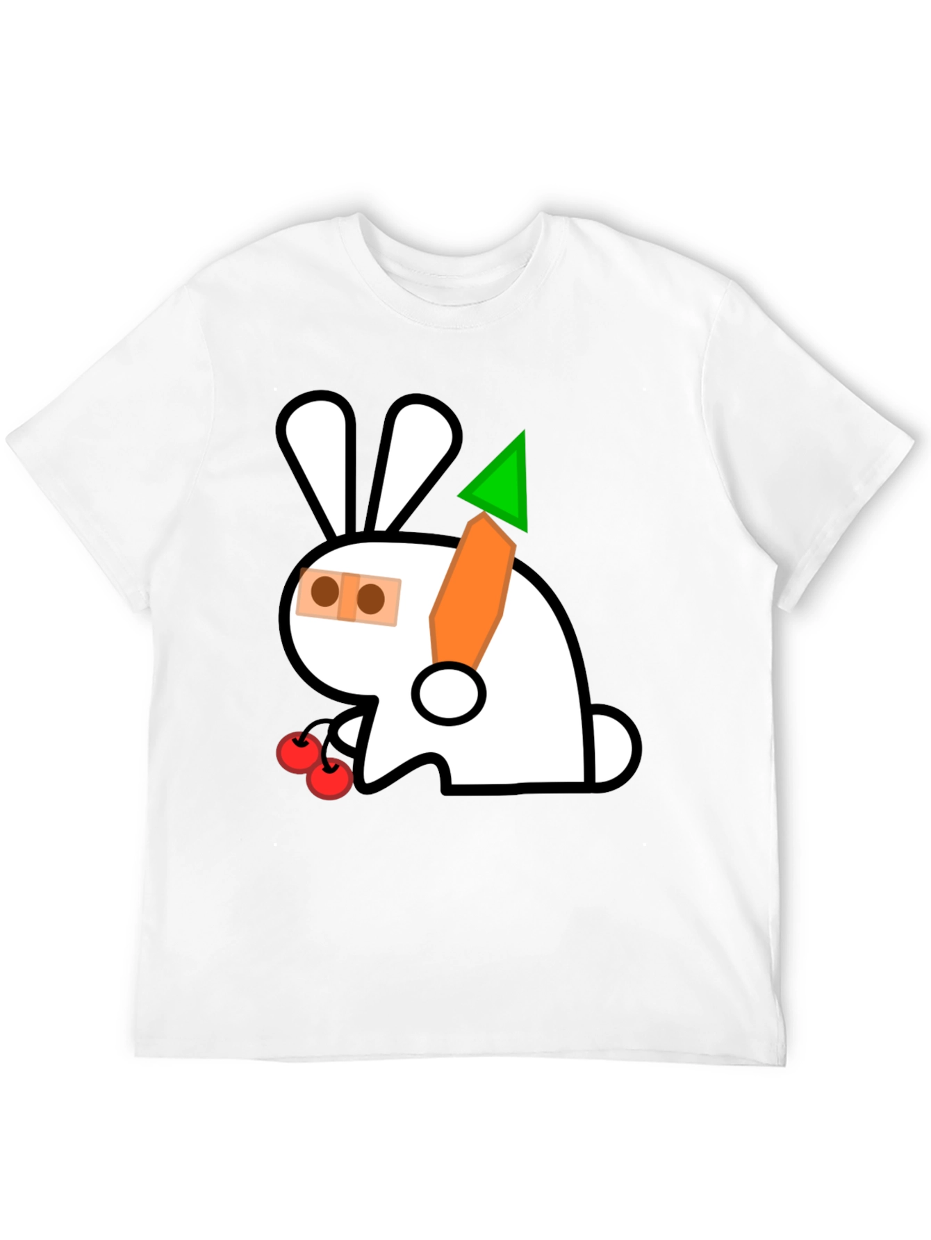 Whimsical Rabbit Graphic Tee