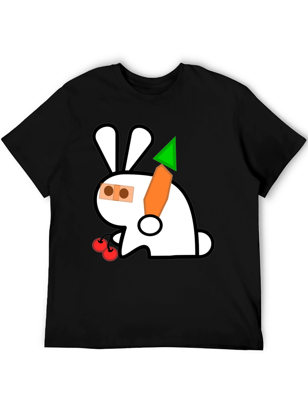 Whimsical Rabbit Graphic Tee