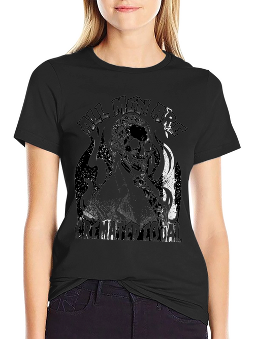 All Men Are Cremated Equal Graphic Tee