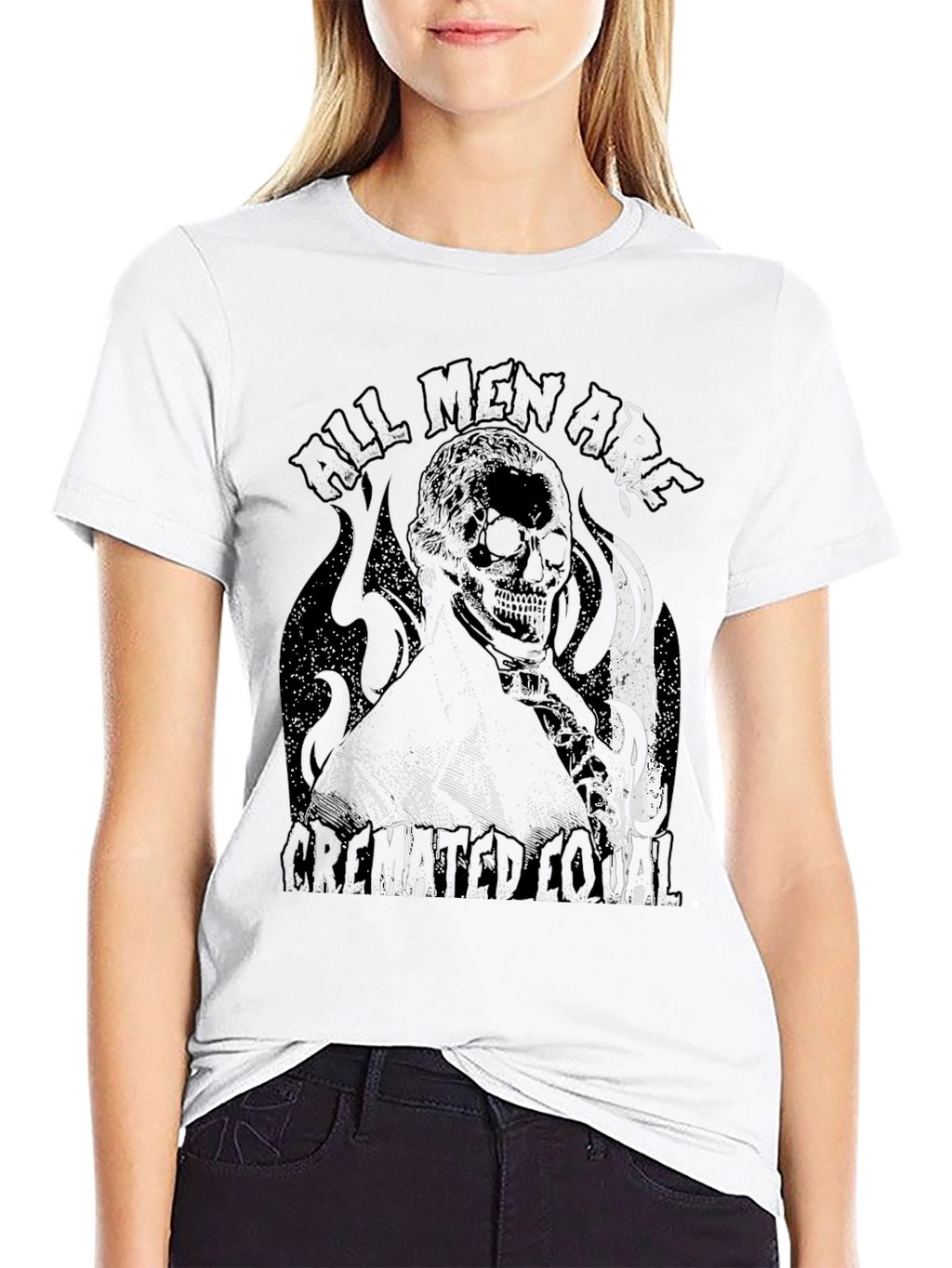 All Men Are Cremated Equal Graphic Tee