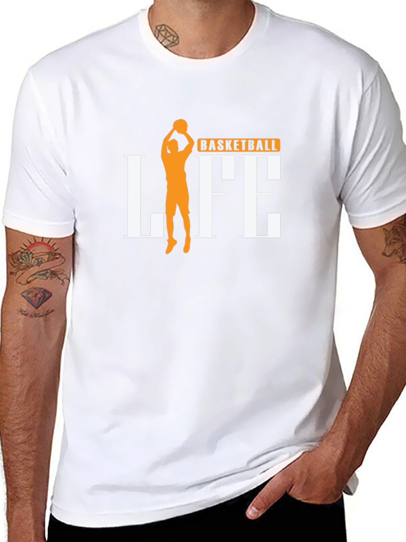 Basketball Life Graphic Tee