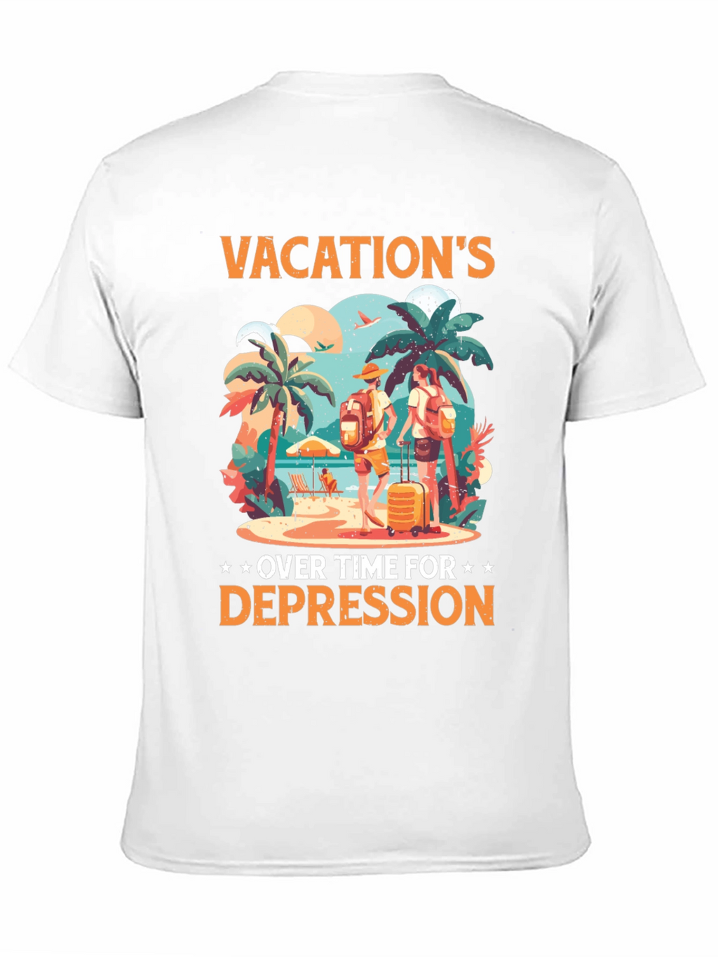 Vacations Over Funny T-Shirt
