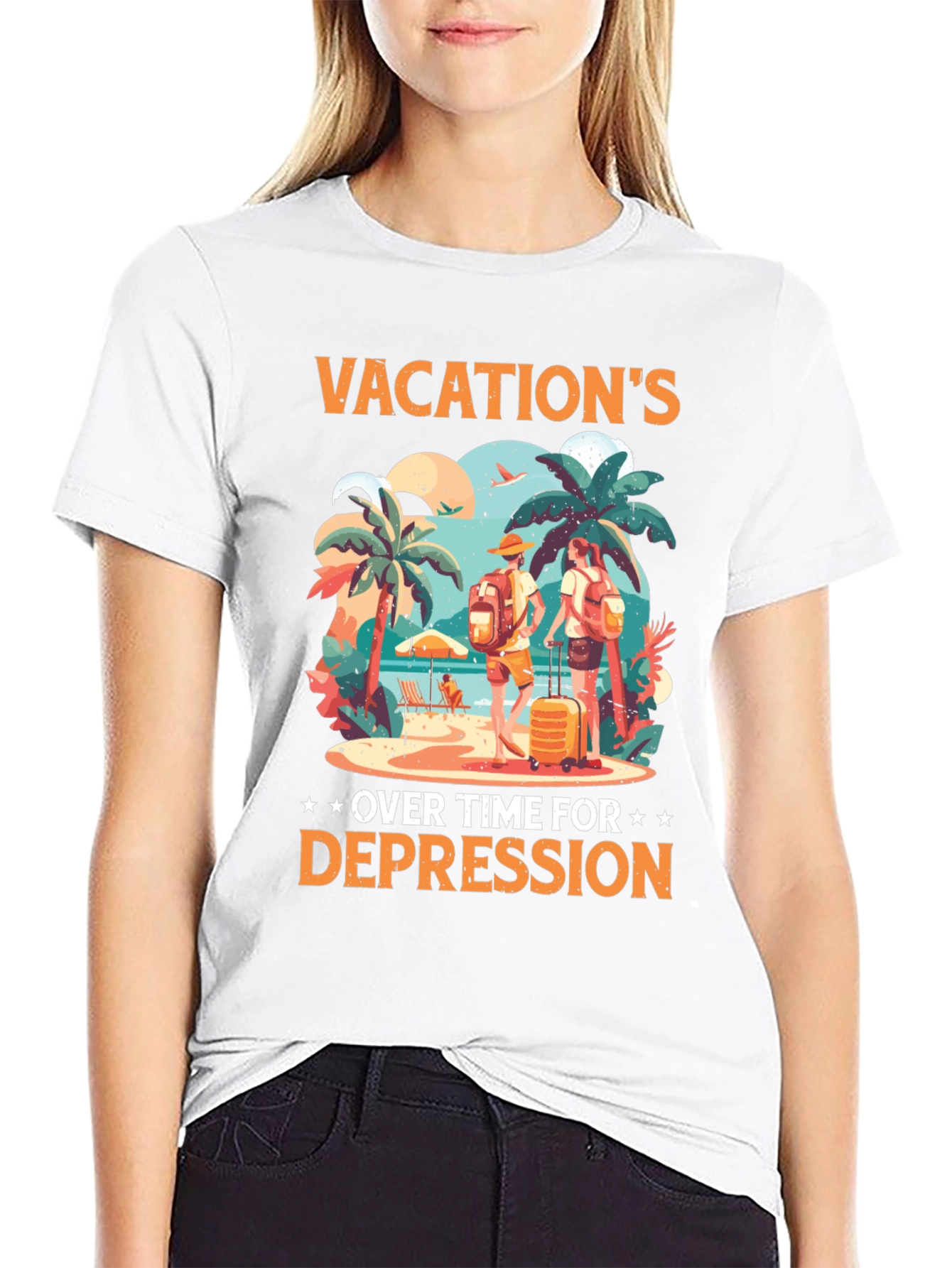 Vacations Over Funny T-Shirt
