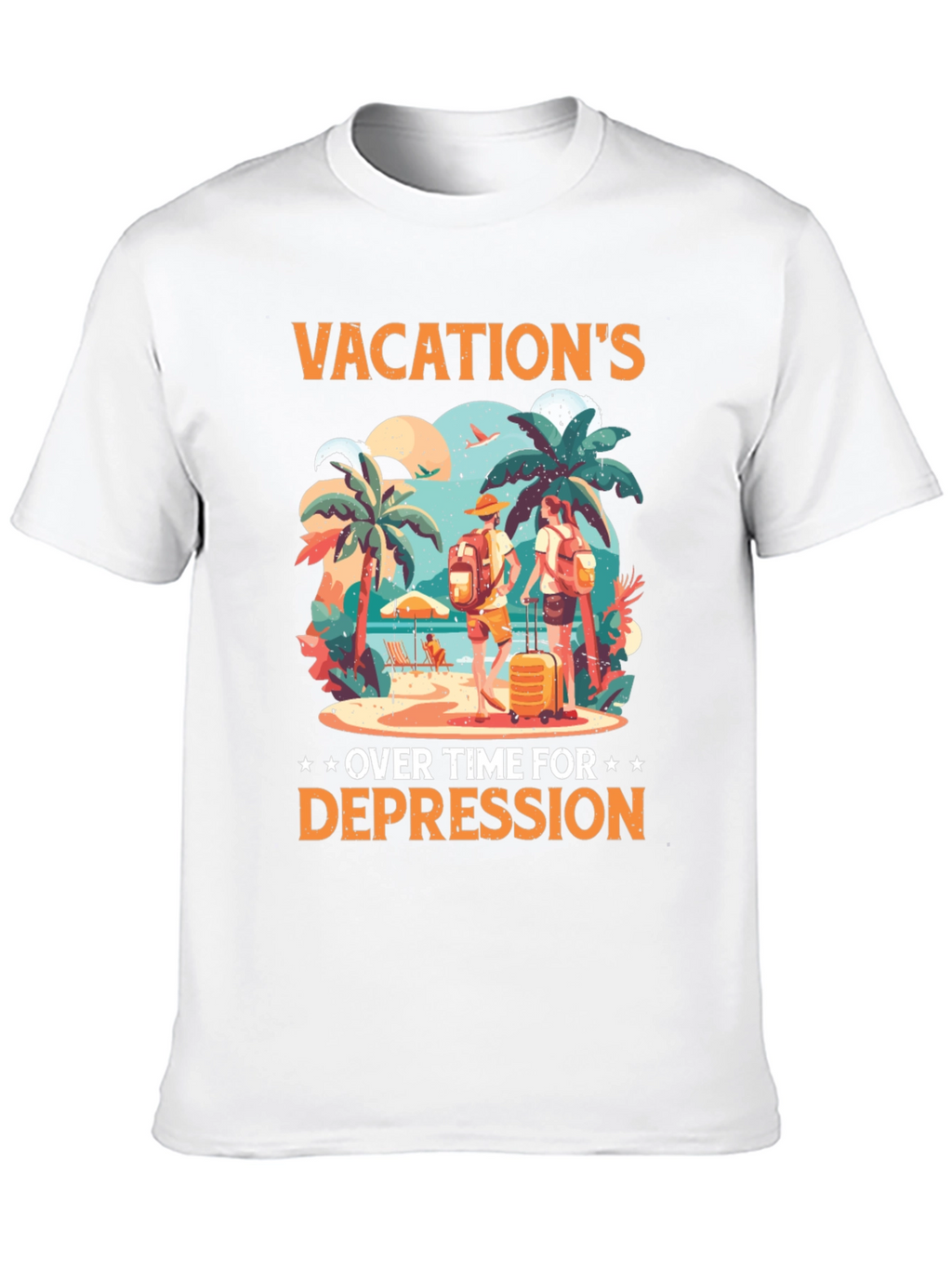 Vacations Over Funny T-Shirt