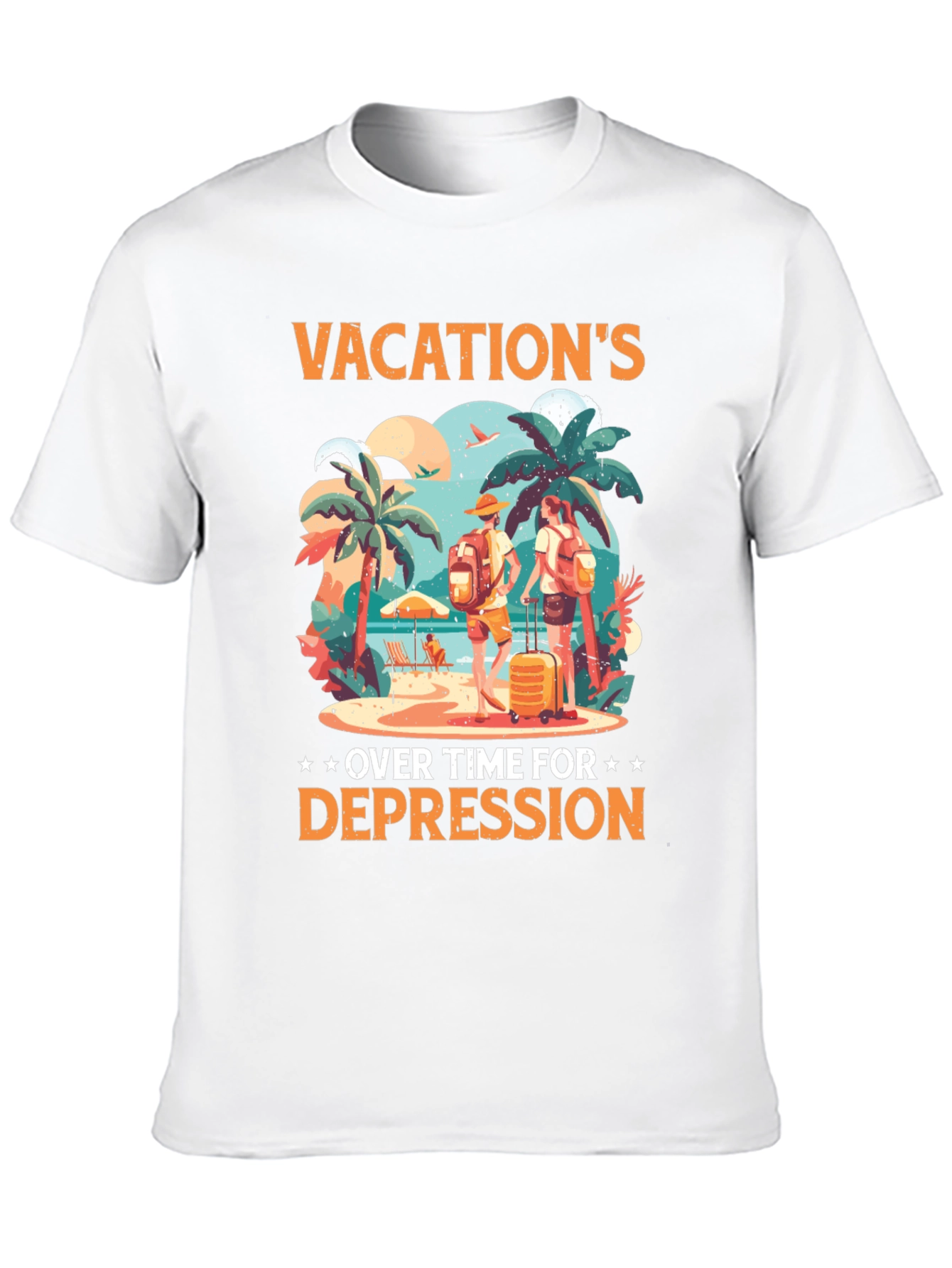 Vacations Over Funny T-Shirt
