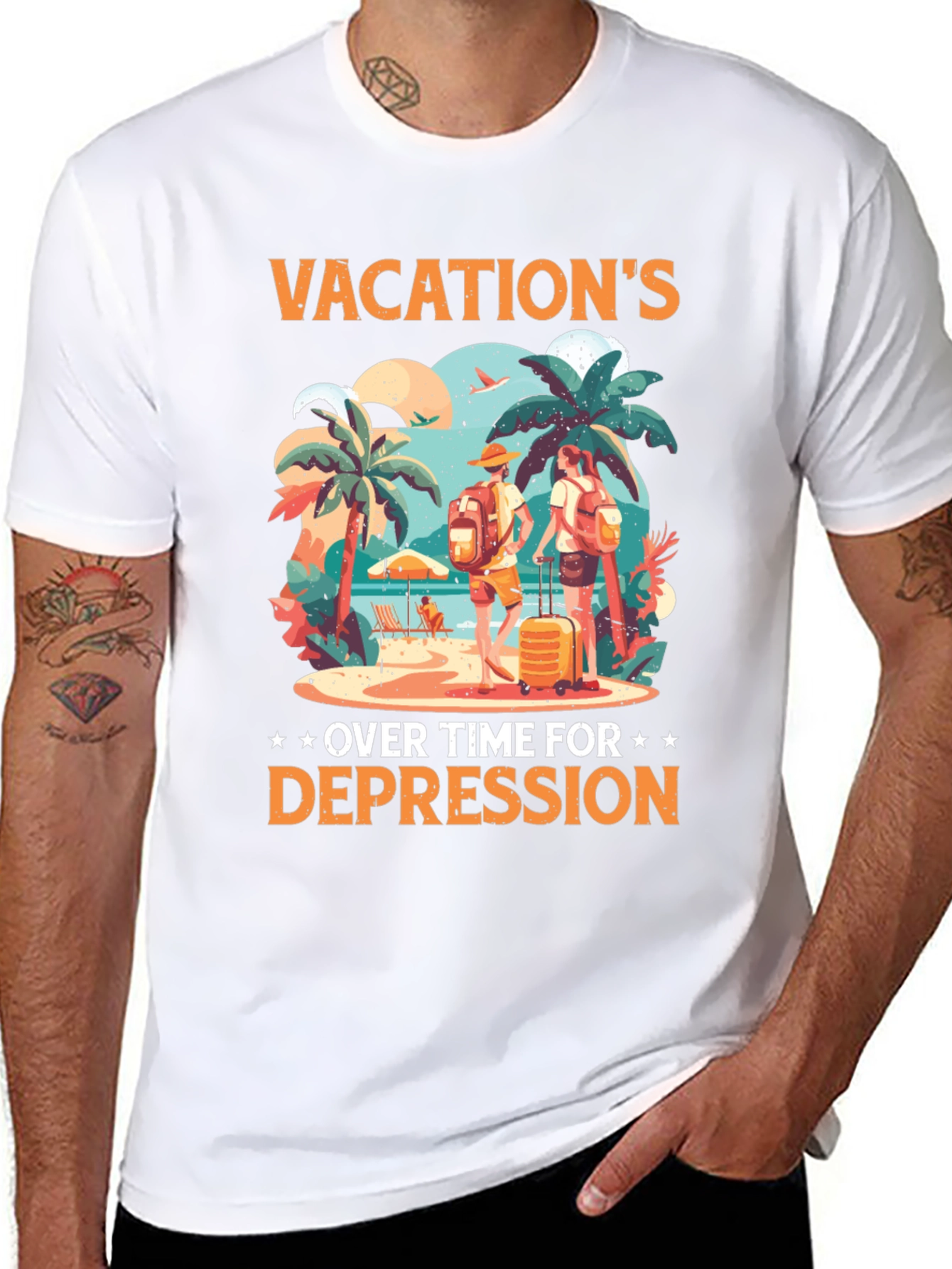 Vacations Over Funny T-Shirt