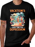Vacations Over Funny T-Shirt