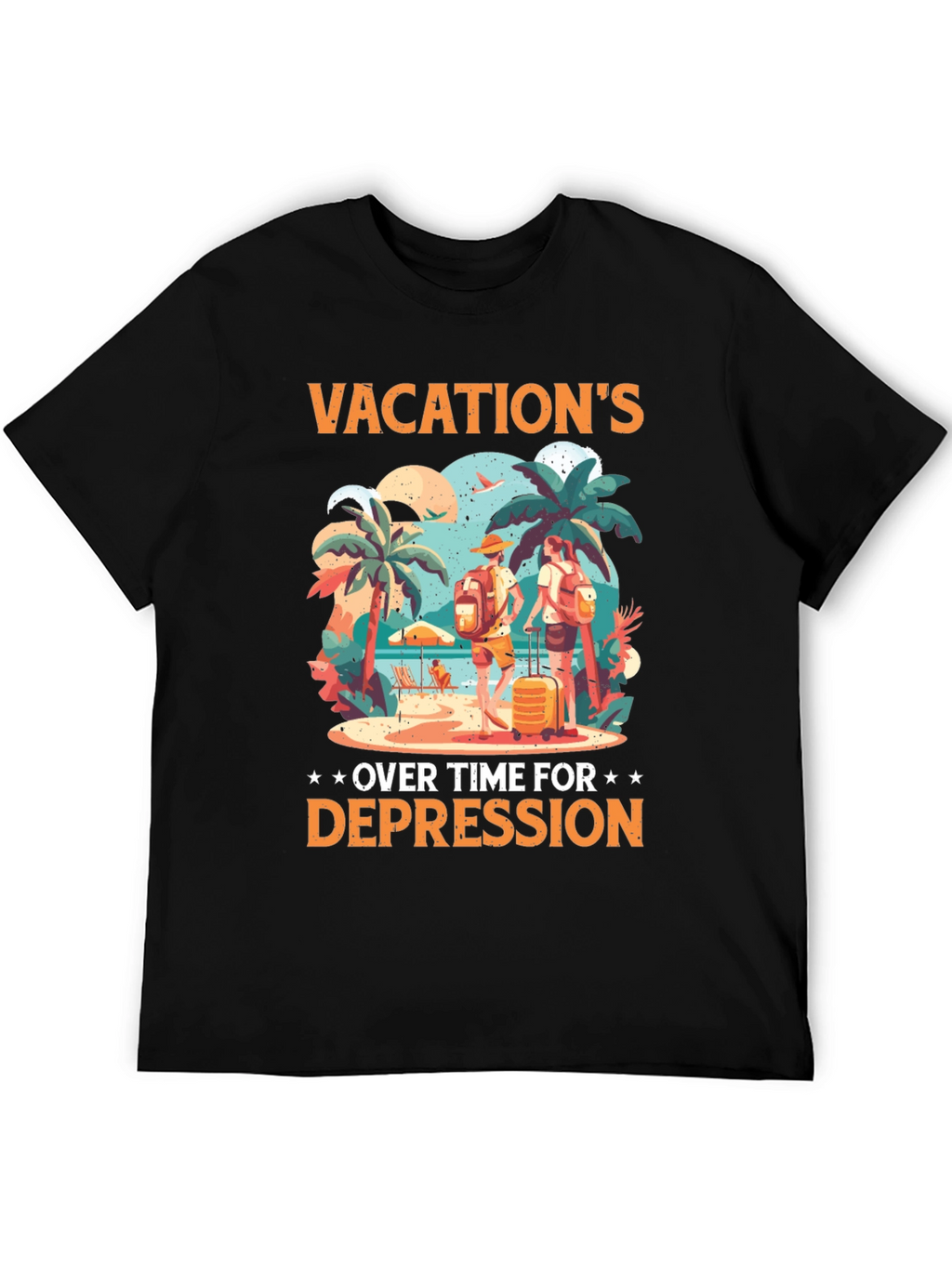 Vacations Over Funny T-Shirt