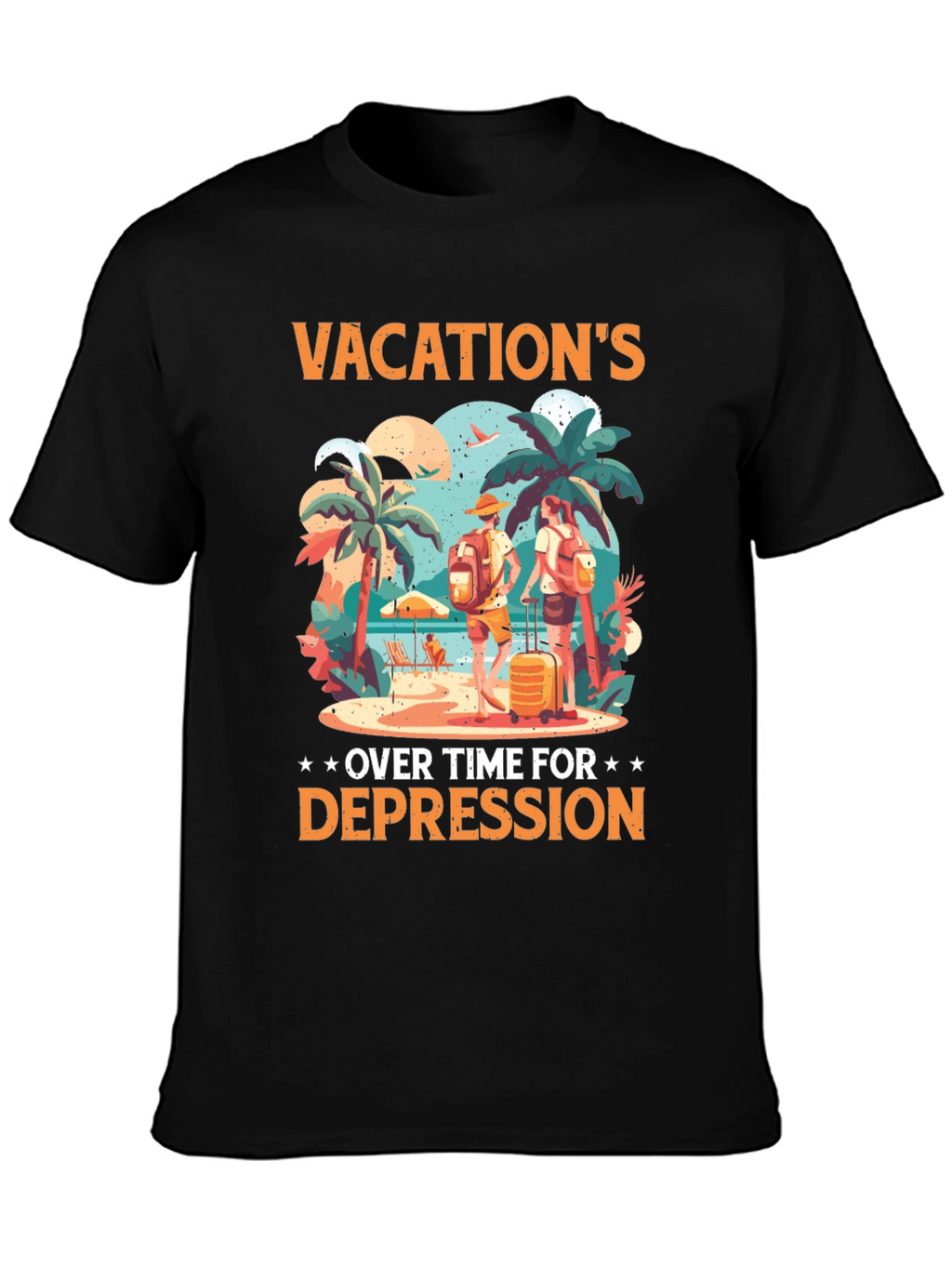 Vacations Over Funny T-Shirt