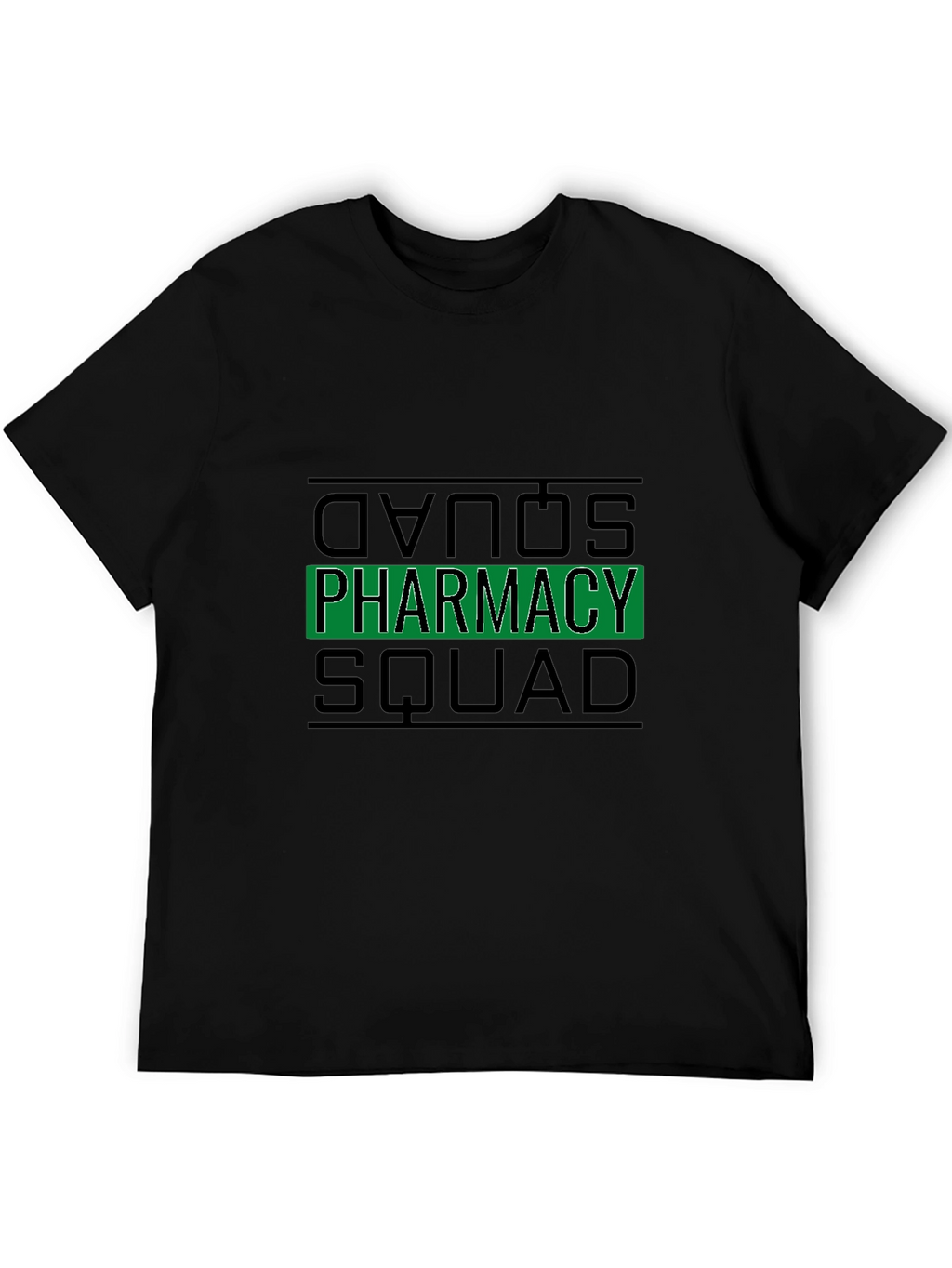 Pharmacy Squad Black T-Shirt