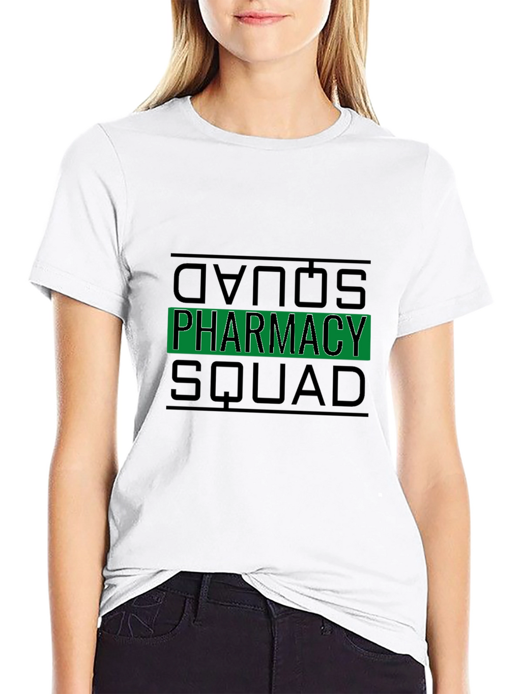 Pharmacy Squad Black T-Shirt