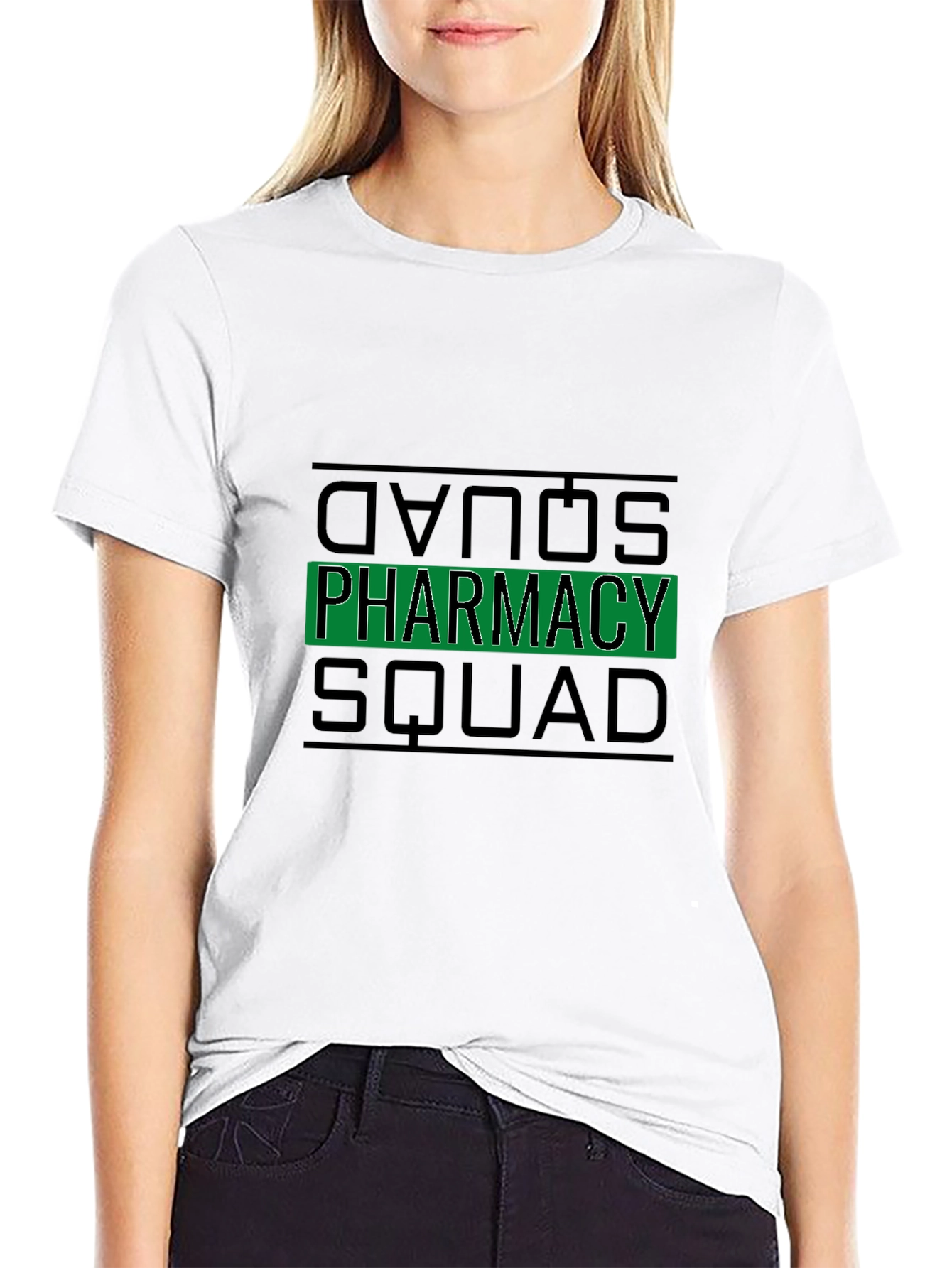 Pharmacy Squad Black T-Shirt