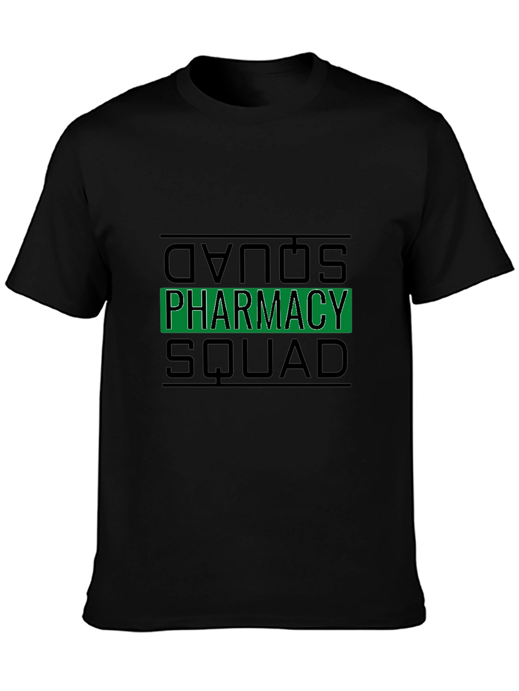 Pharmacy Squad Black T-Shirt