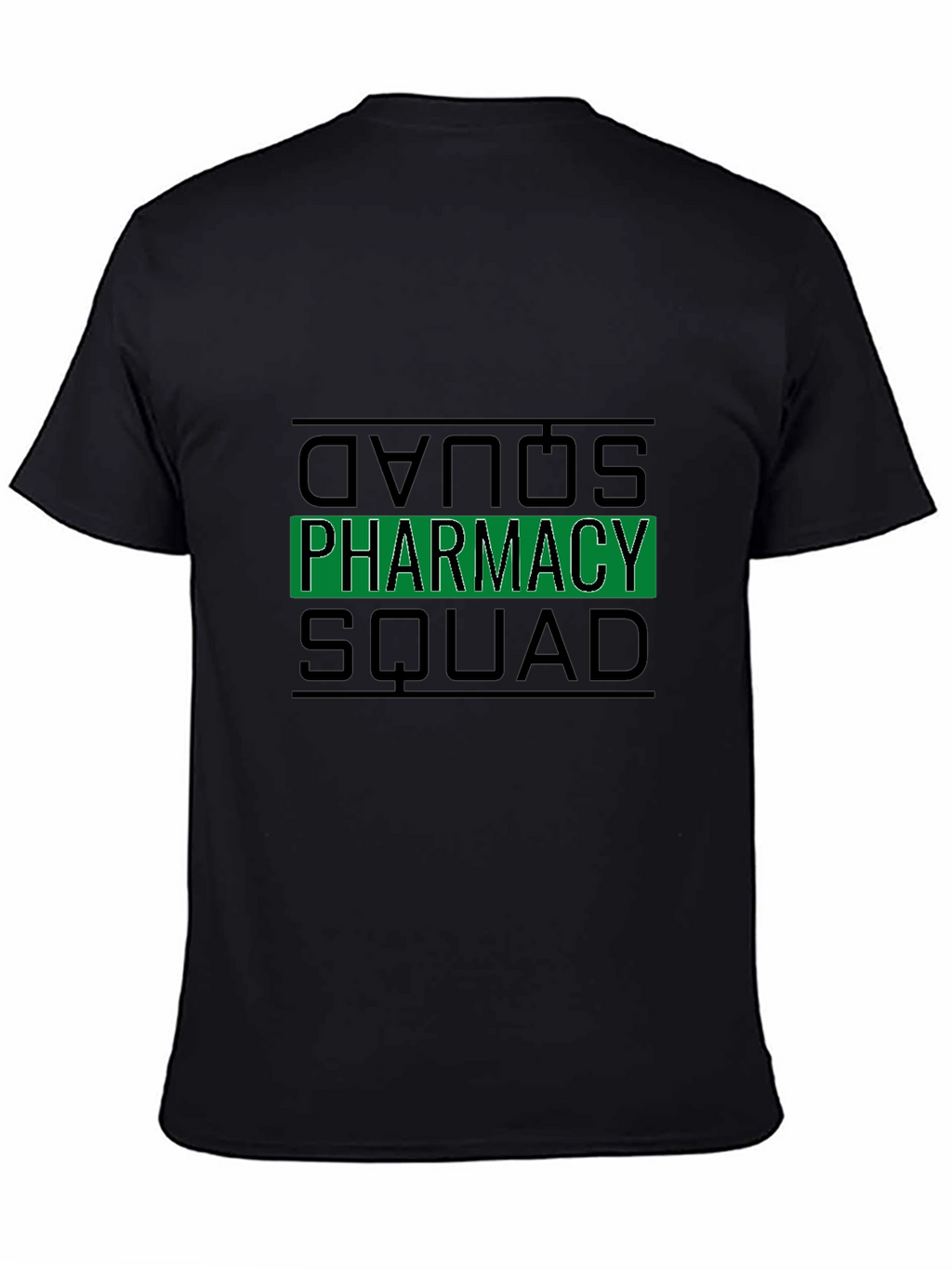Pharmacy Squad Black T-Shirt