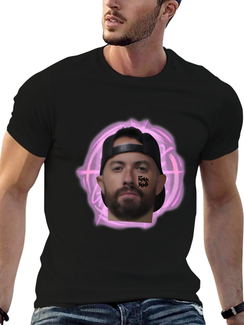 Unique Graphic Tee - Rockstar Design