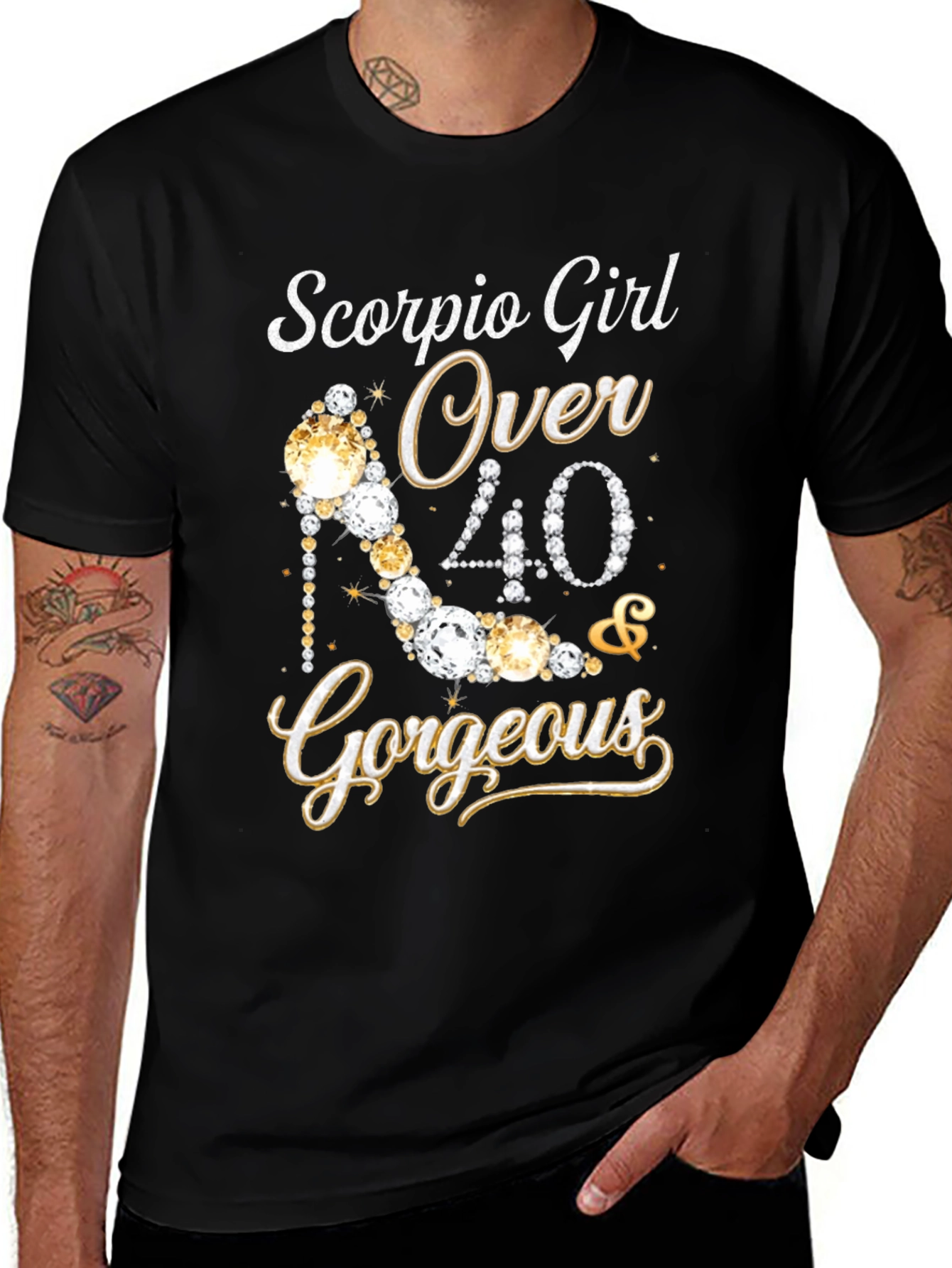 Scorpio Girl Over 40 & Gorgeous Tee