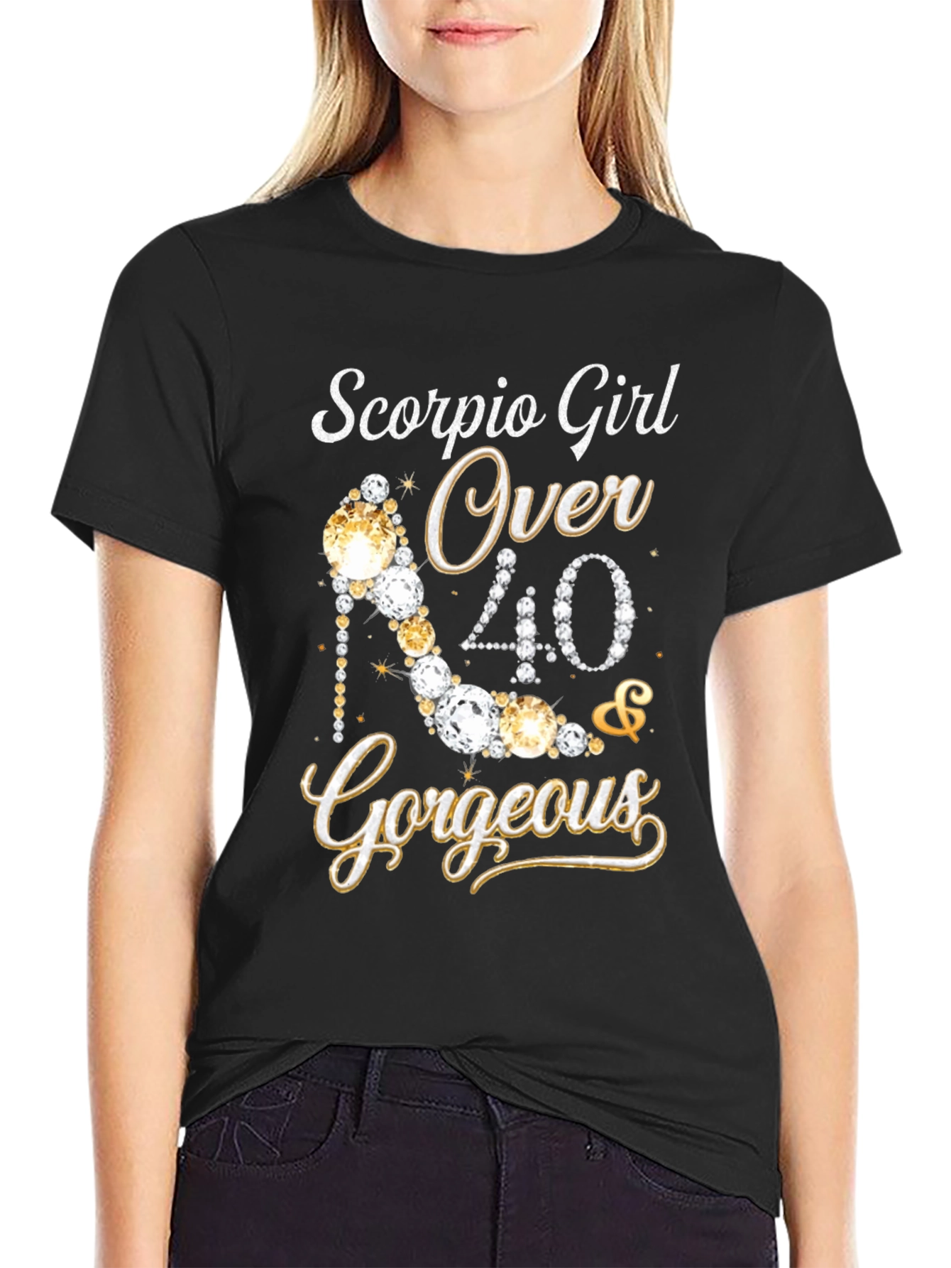 Scorpio Girl Over 40 & Gorgeous Tee