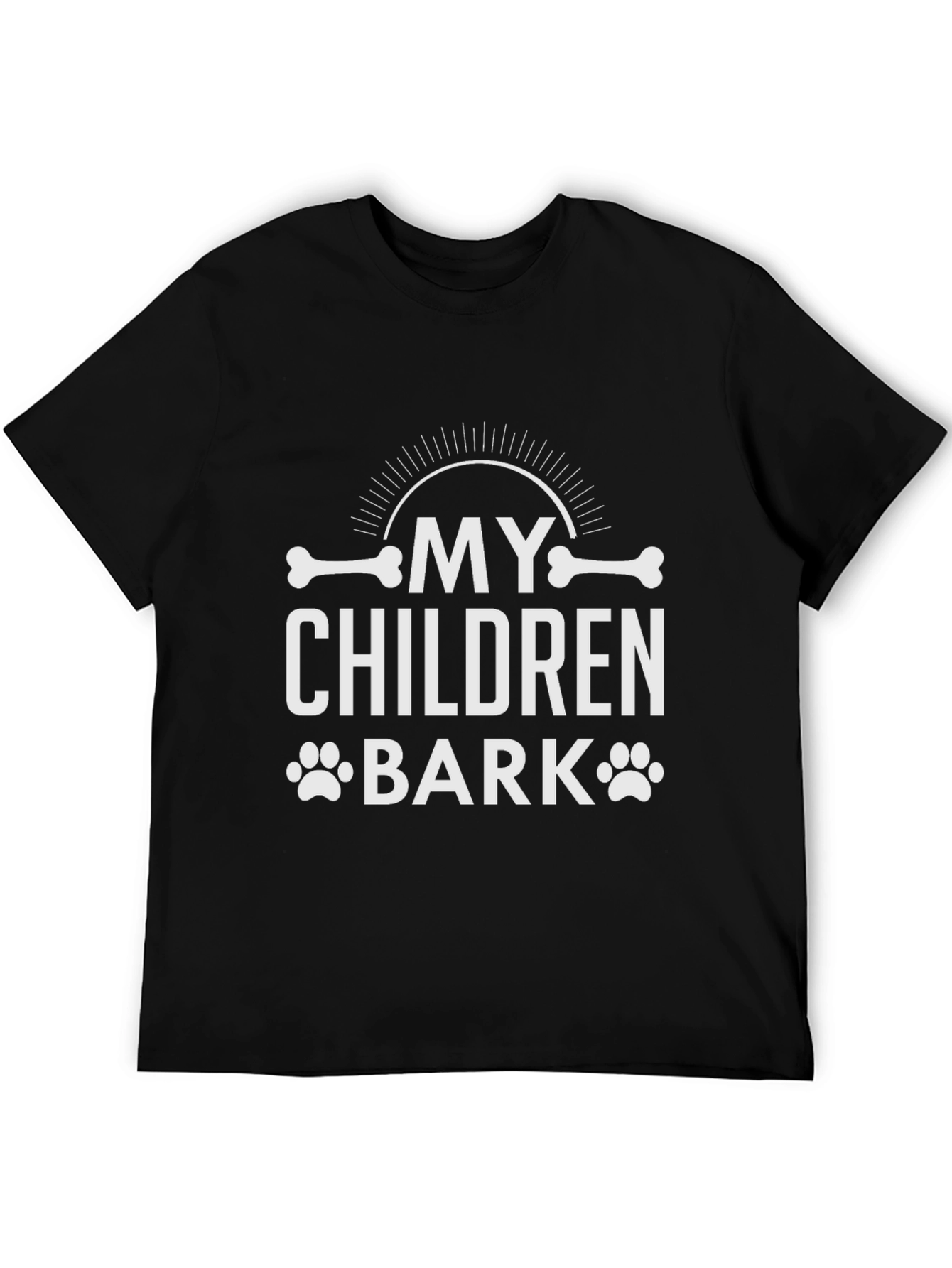My Children Bark T-Shirt - Dog Lover Tee