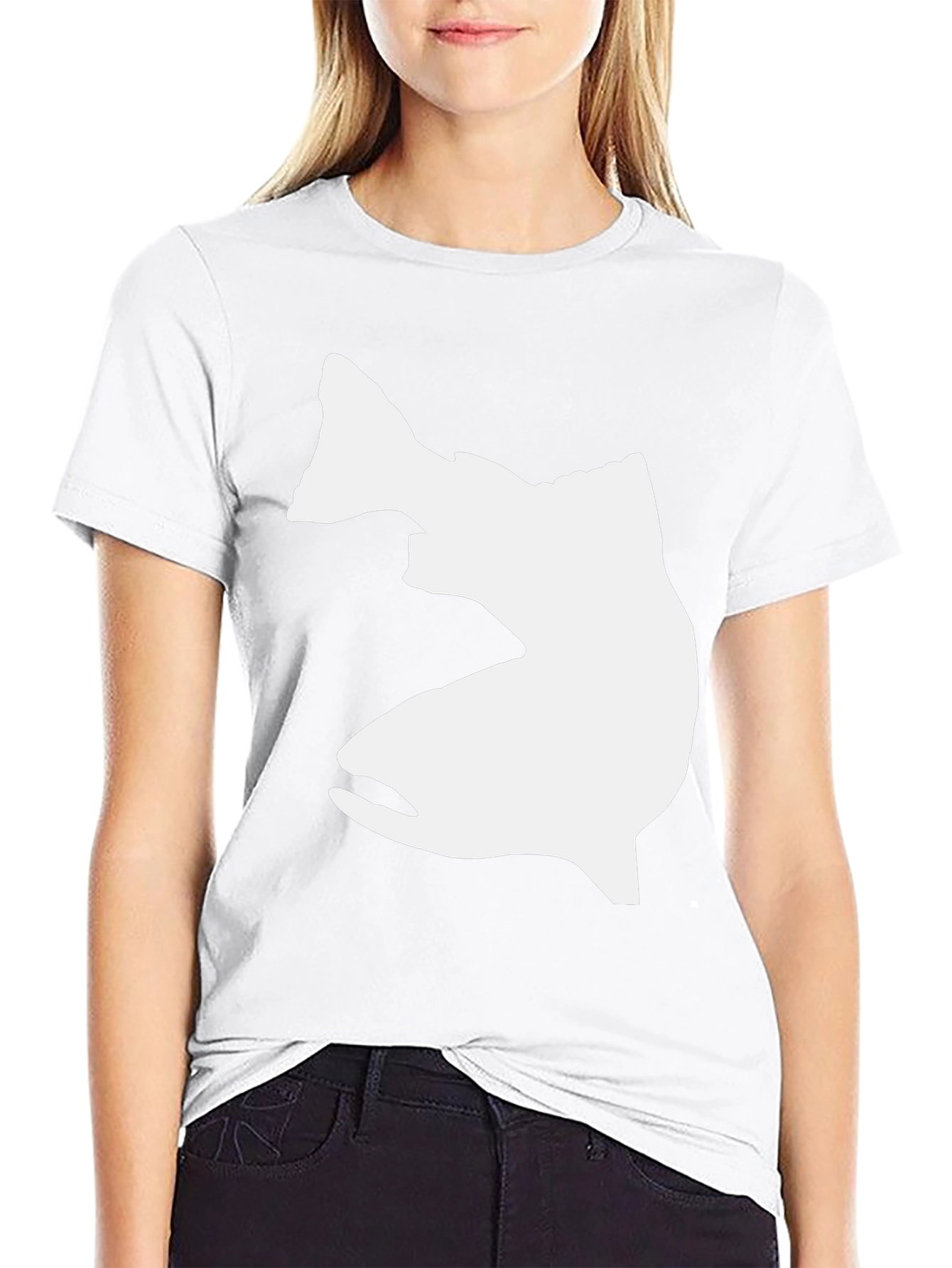 Black Fish Graphic T-Shirt - Casual Cotton Tee