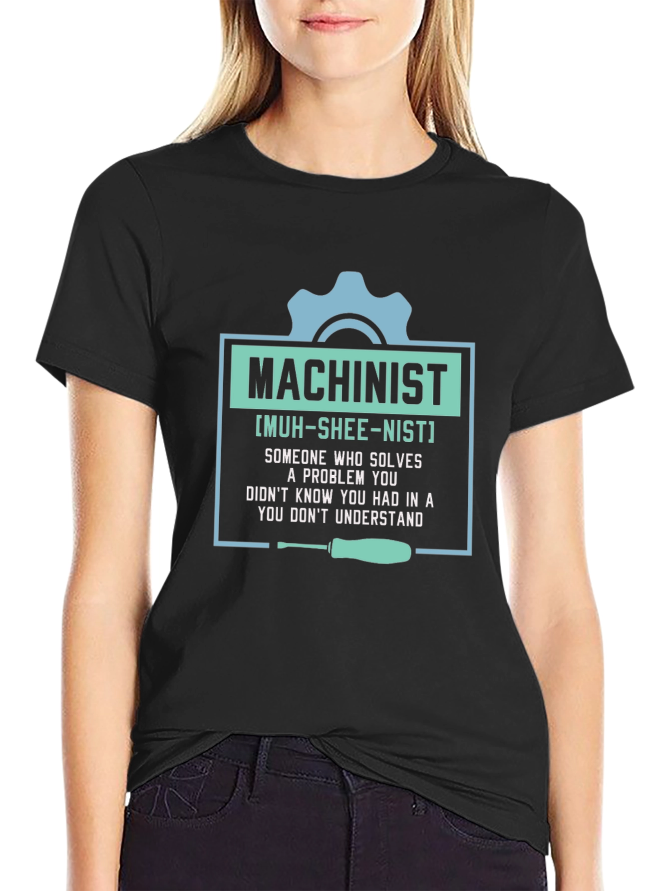 Machinist Definition Graphic T-Shirt