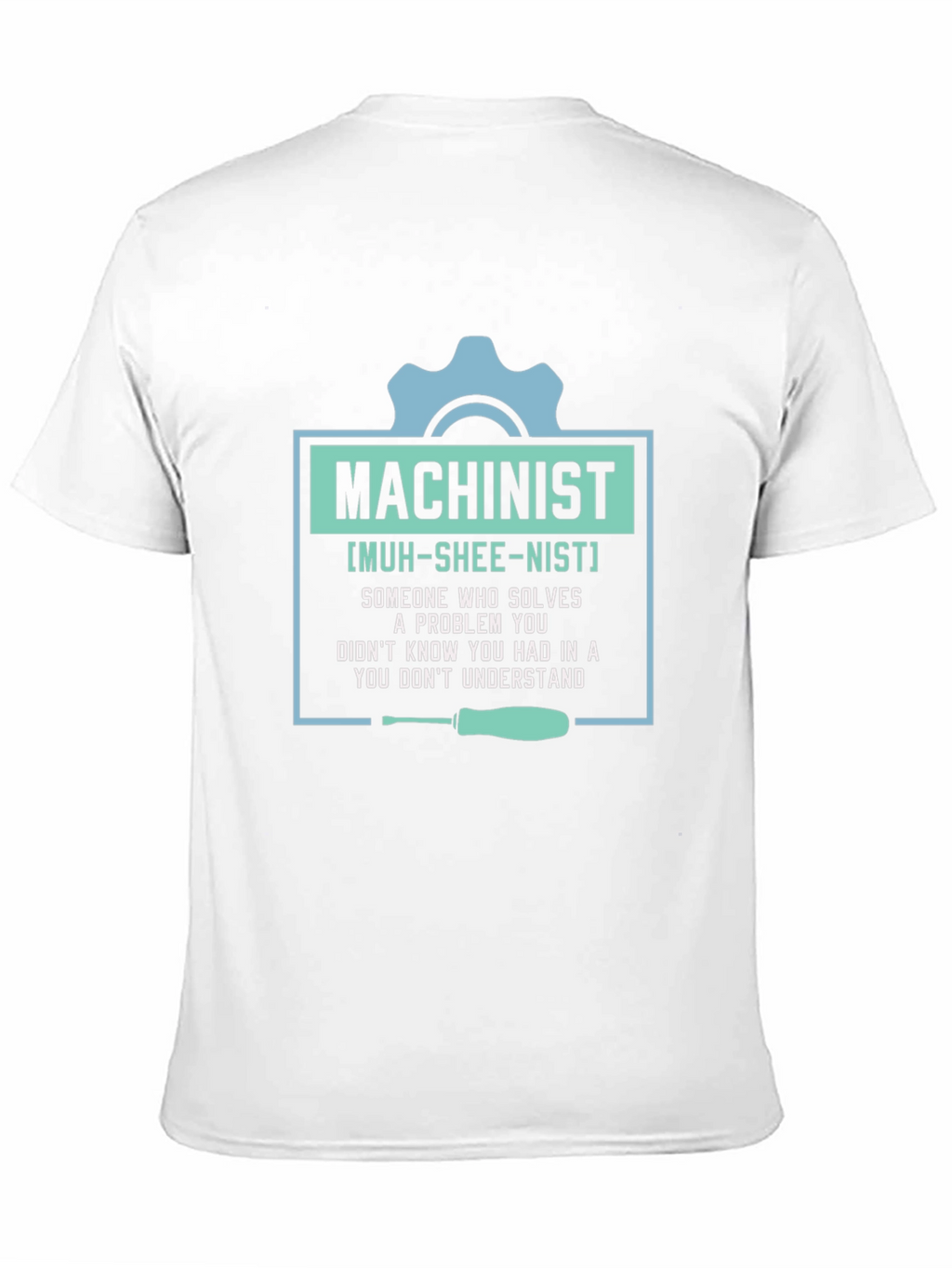 Machinist Definition Graphic T-Shirt
