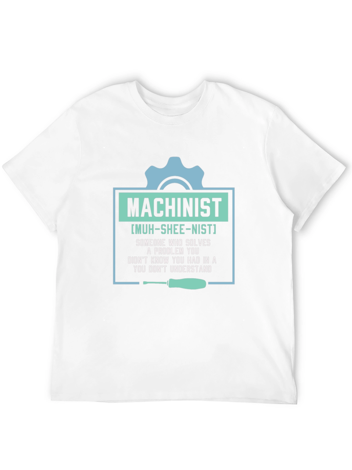Machinist Definition Graphic T-Shirt