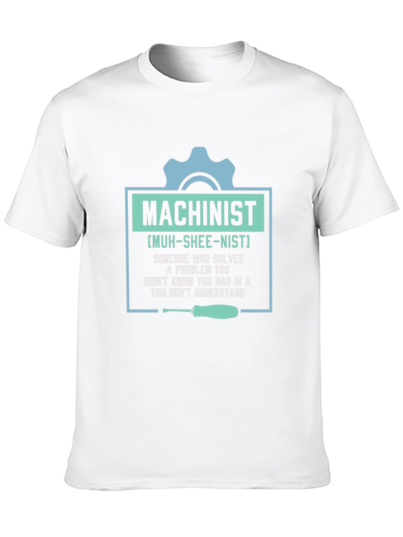 Machinist Definition Graphic T-Shirt