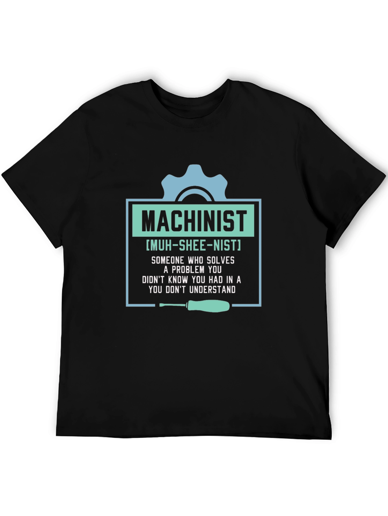 Machinist Definition Graphic T-Shirt