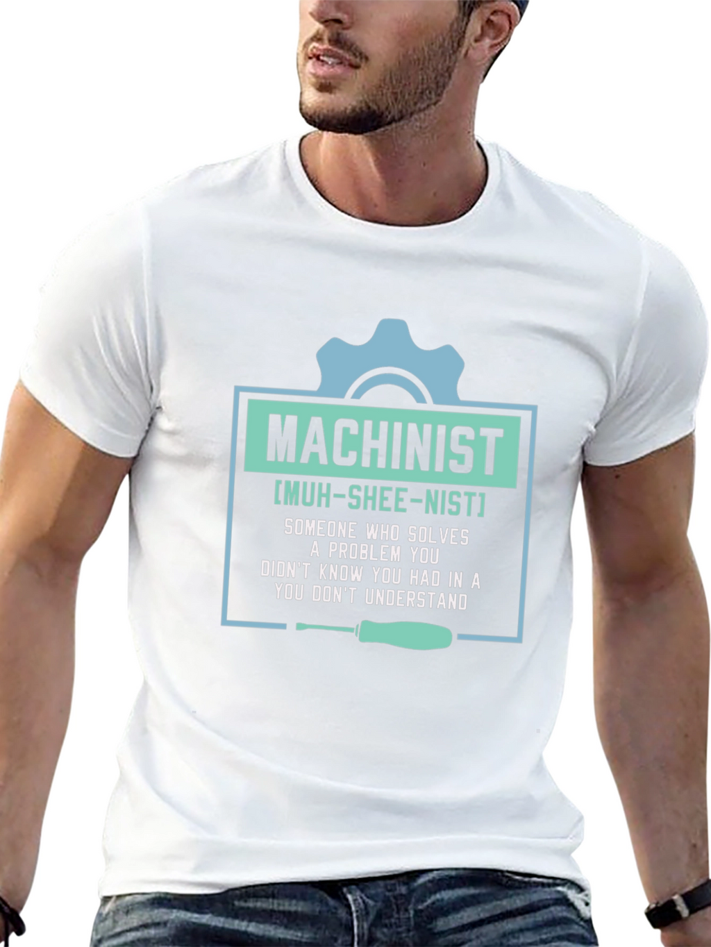Machinist Definition Graphic T-Shirt
