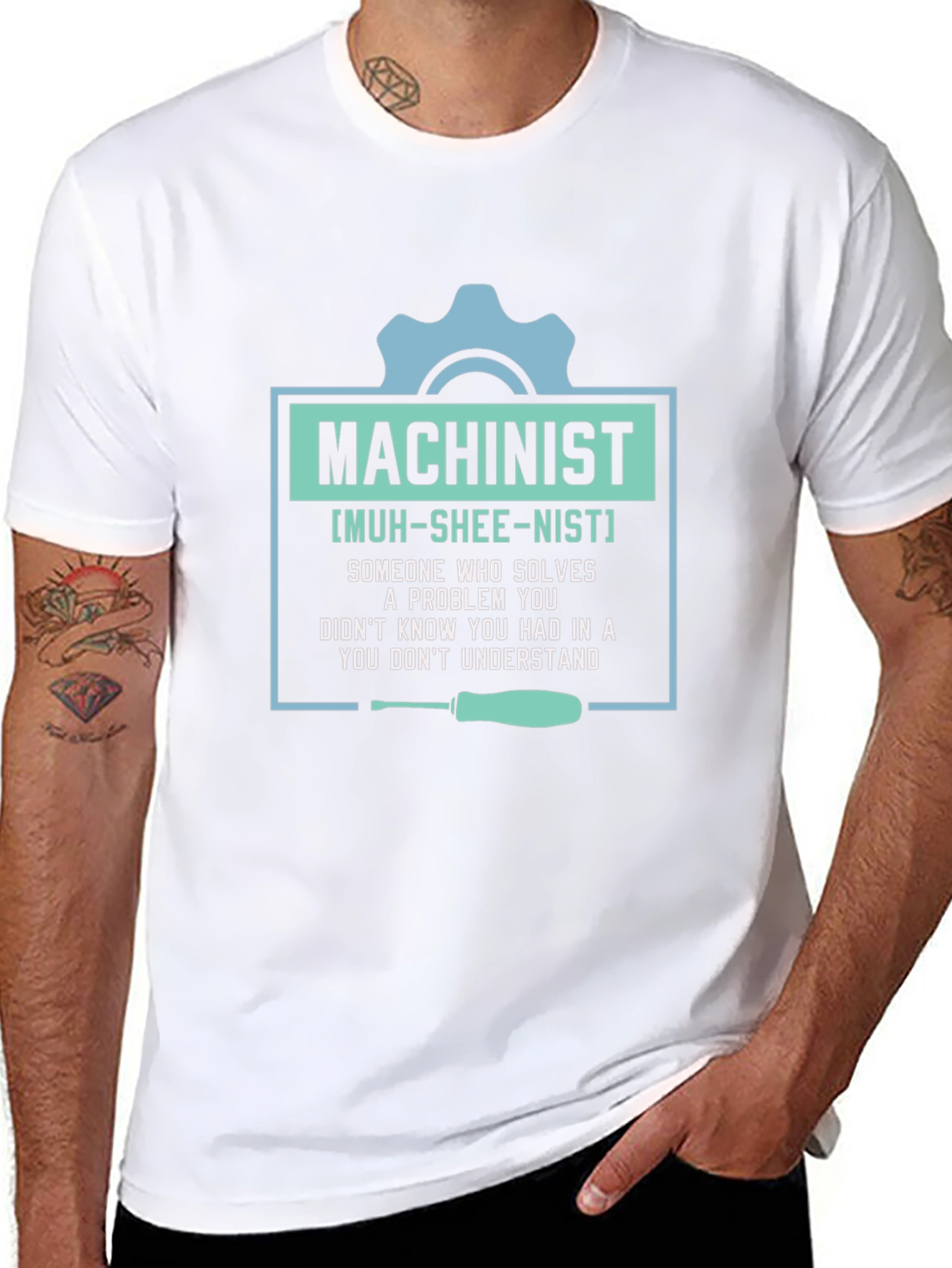 Machinist Definition Graphic T-Shirt