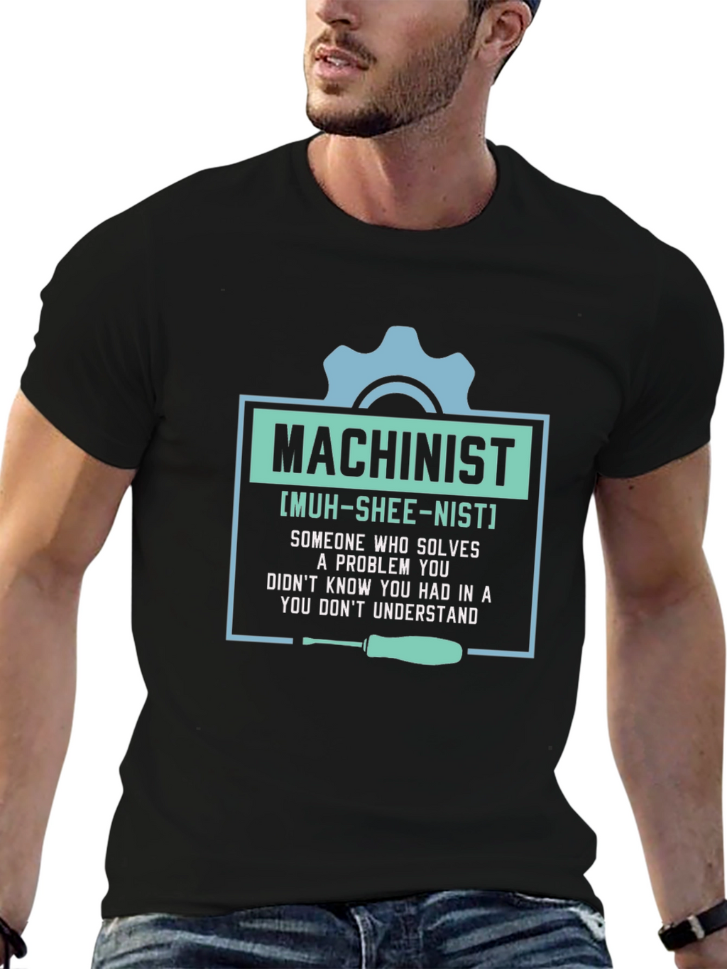 Machinist Definition Graphic T-Shirt