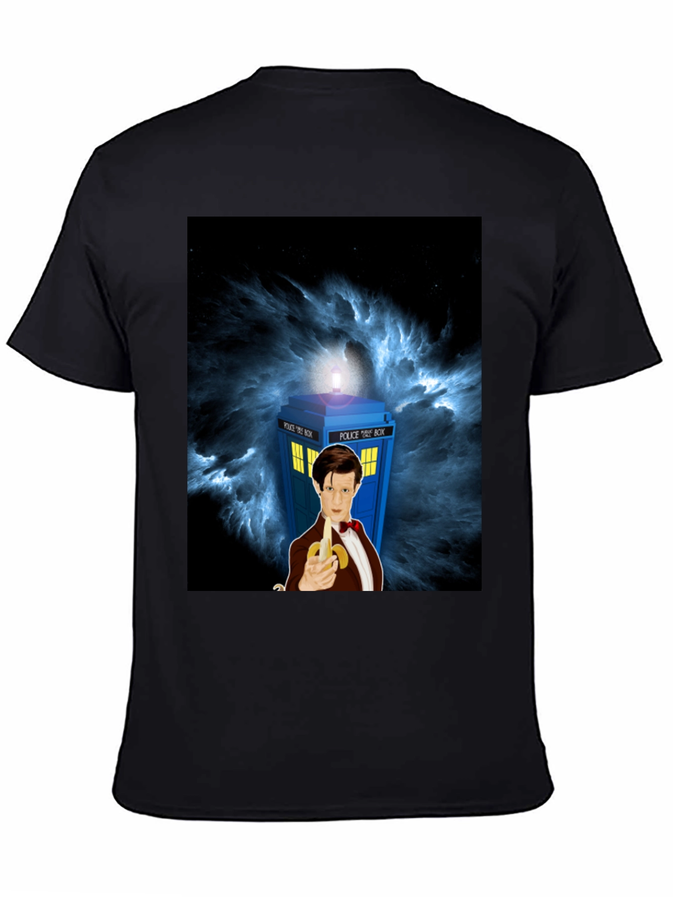 Doctor Who T-Shirt - Eleventh Doctor & Tardis Design