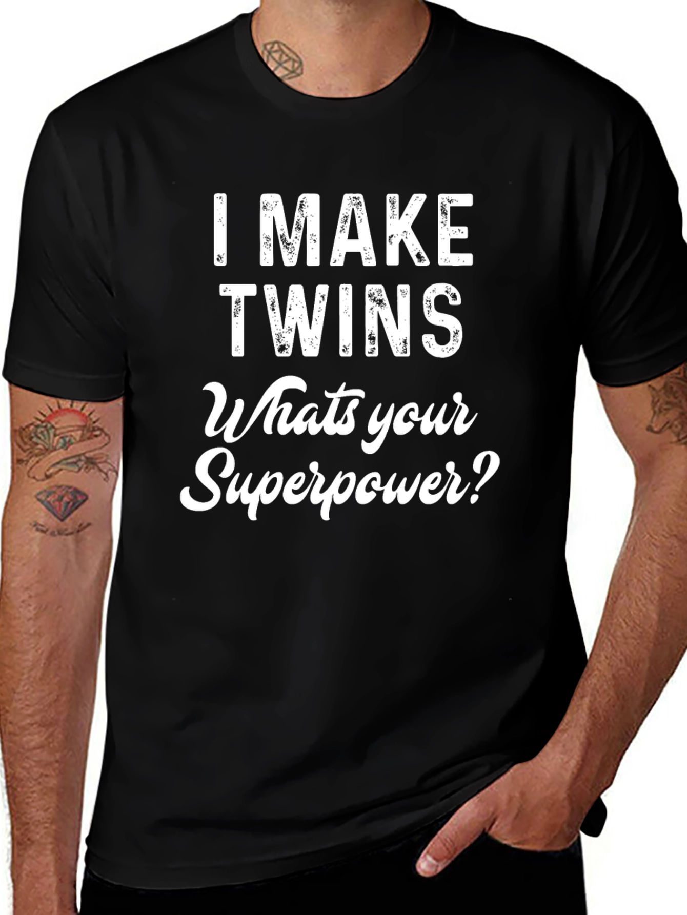 I Make Twins T-Shirt - Superpower Tee