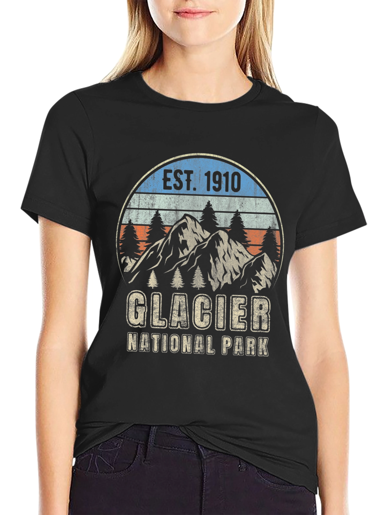 Glacier National Park Est. 1910 T-Shirt