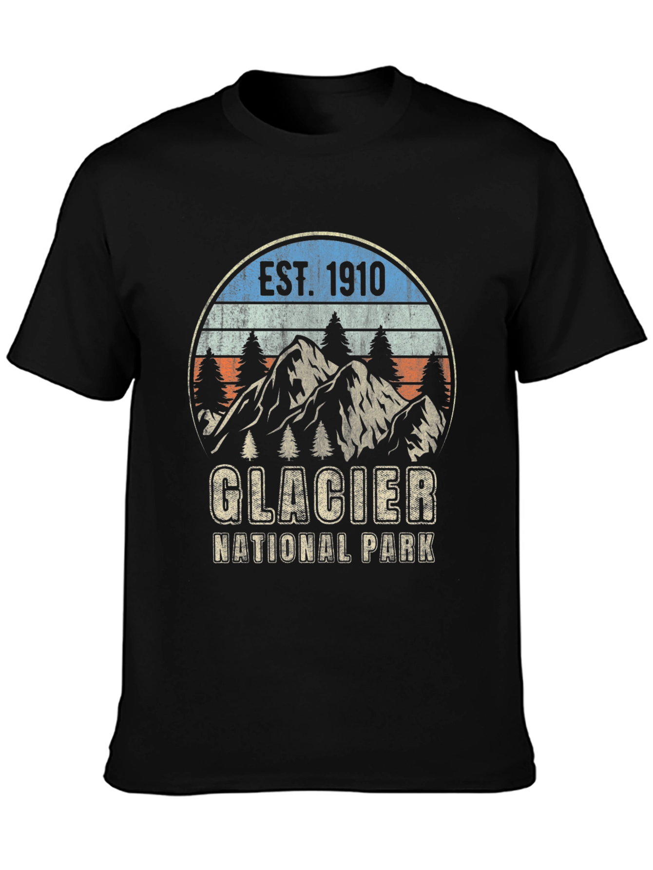 Glacier National Park Est. 1910 T-Shirt