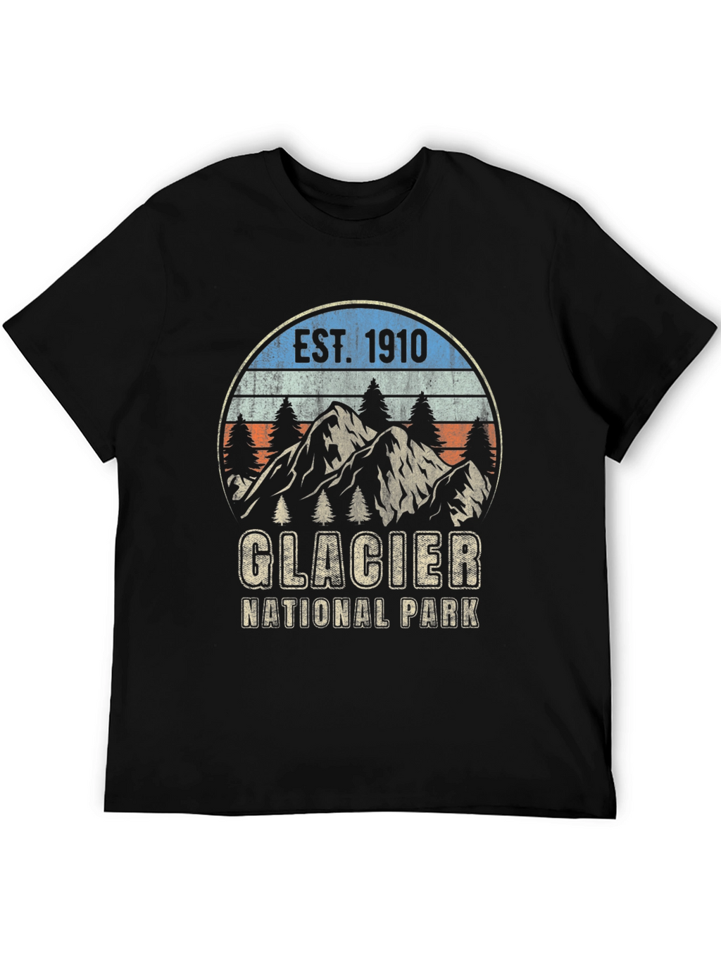 Glacier National Park Est. 1910 T-Shirt