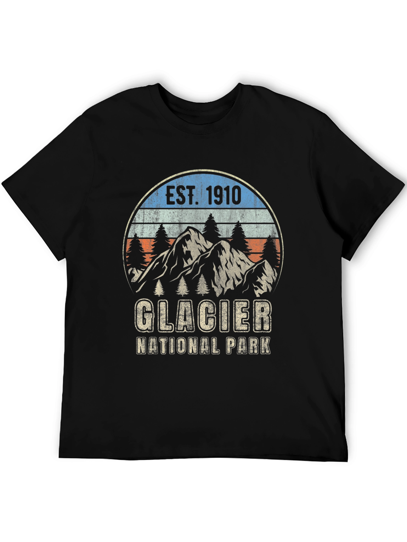 Glacier National Park Est. 1910 T-Shirt