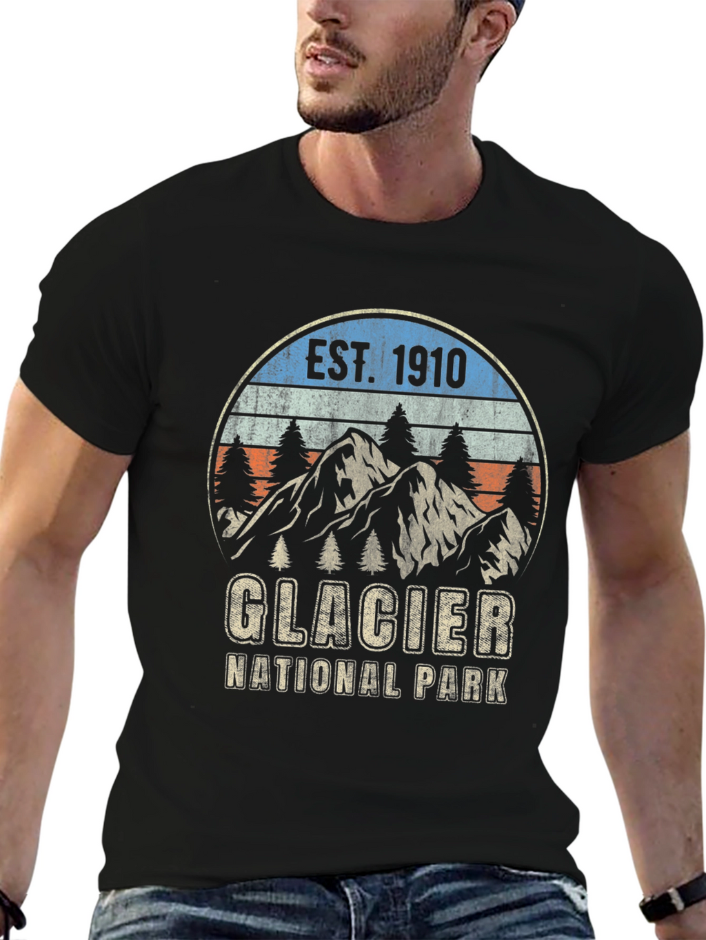 Glacier National Park Est. 1910 T-Shirt