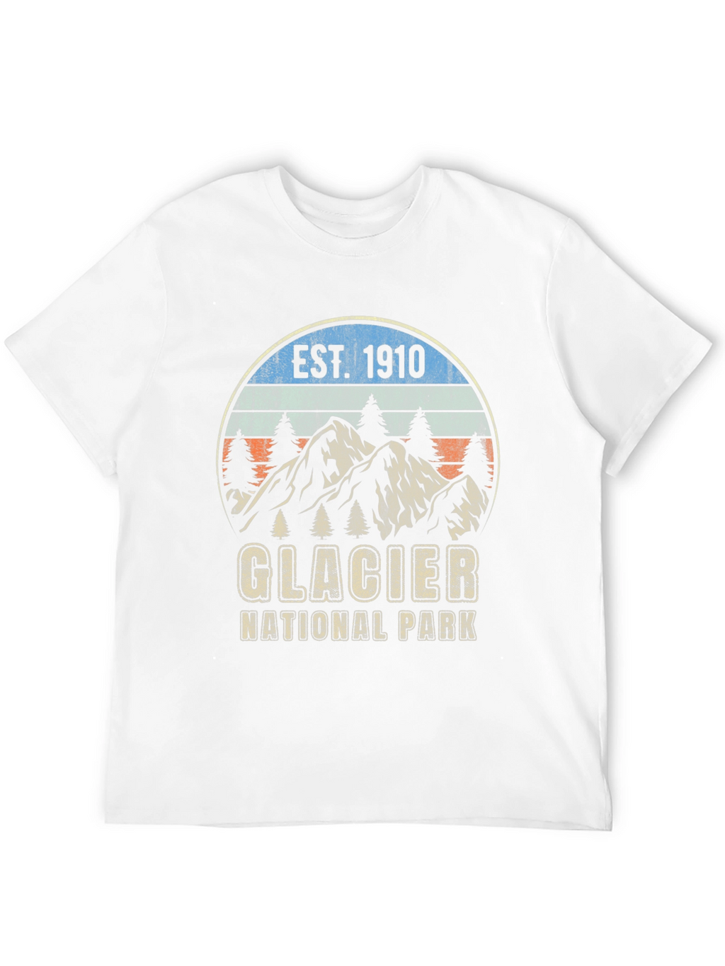Glacier National Park Est. 1910 T-Shirt