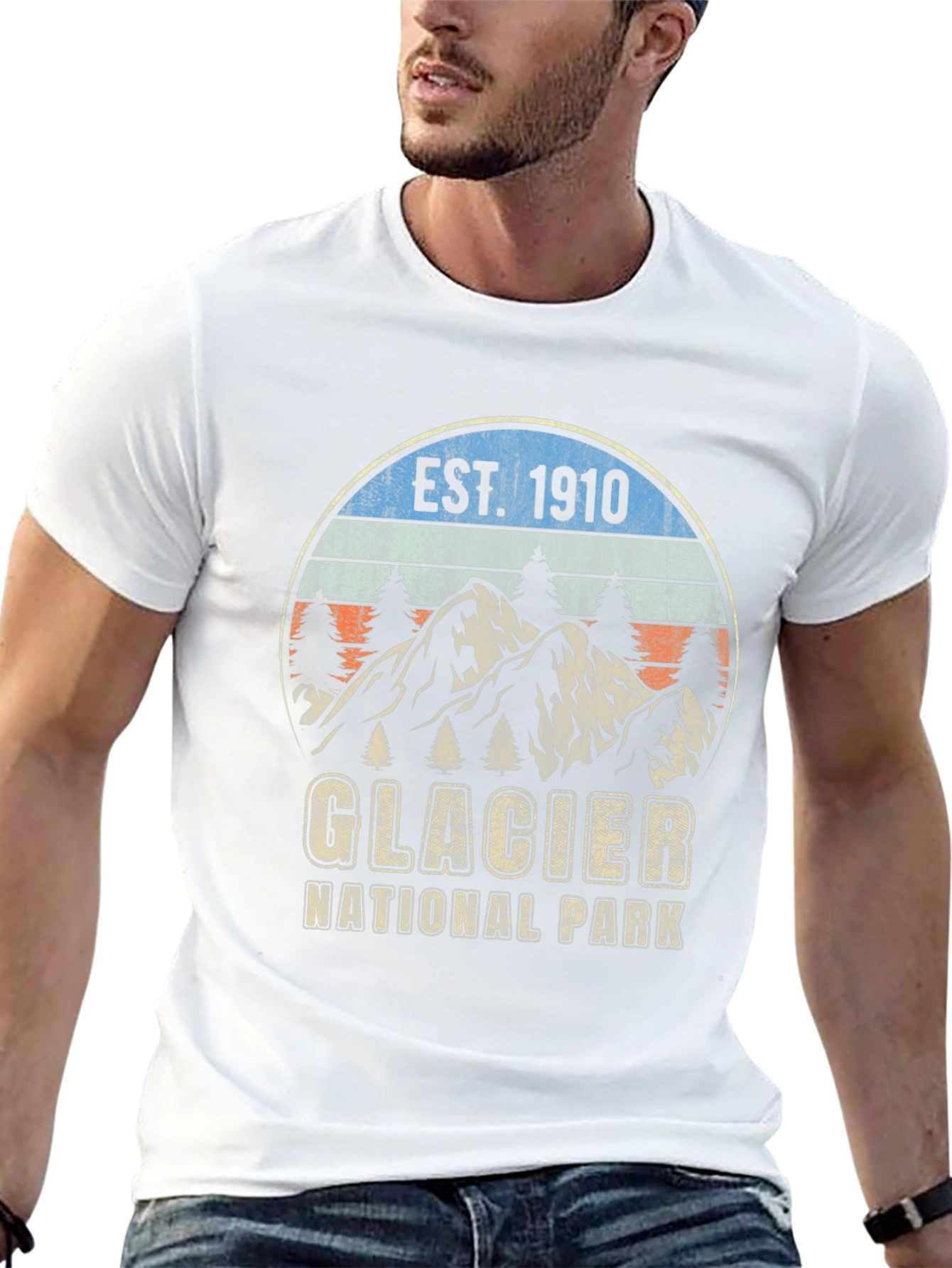 Glacier National Park Est. 1910 T-Shirt
