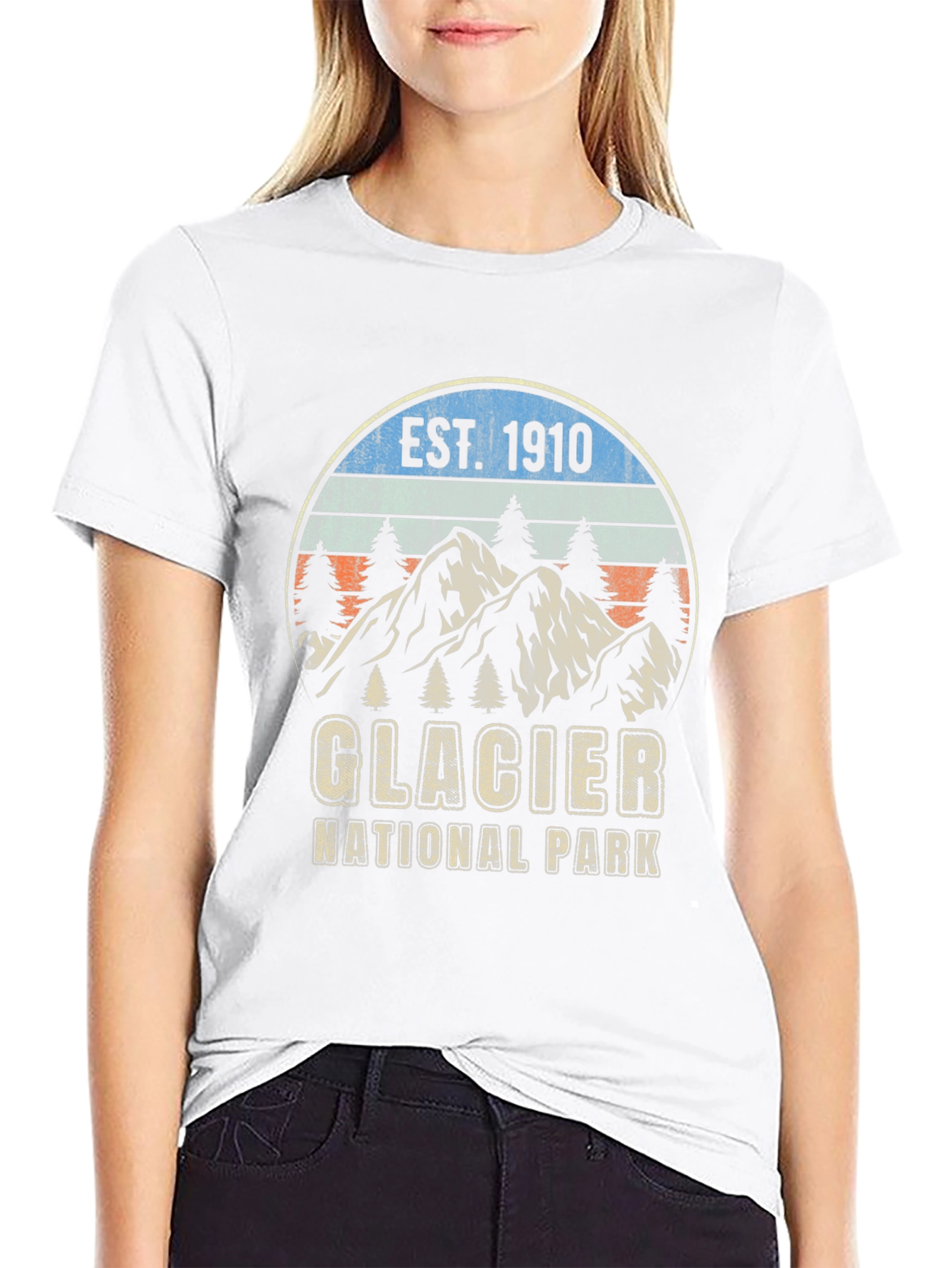 Glacier National Park Est. 1910 T-Shirt
