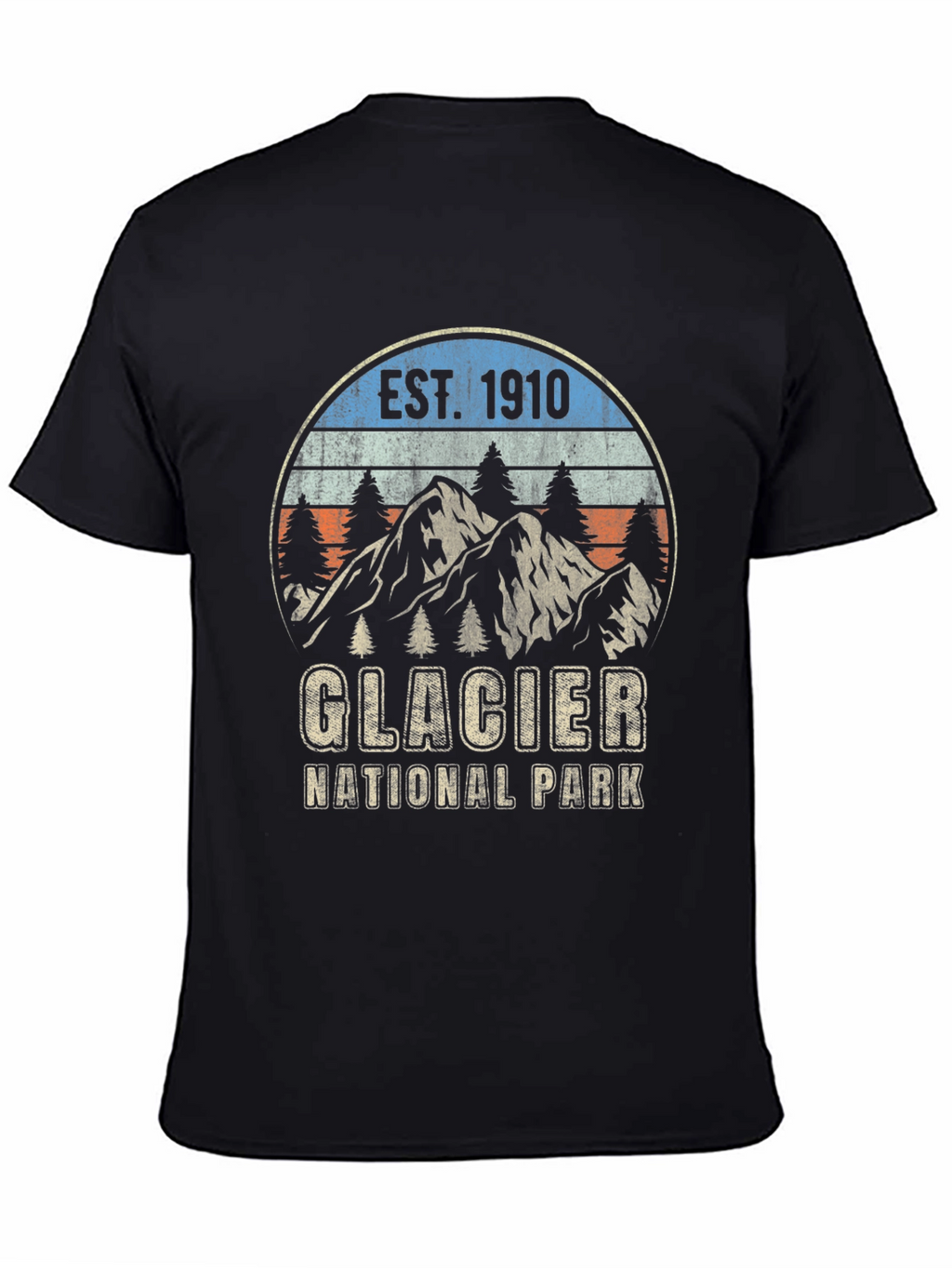 Glacier National Park Est. 1910 T-Shirt