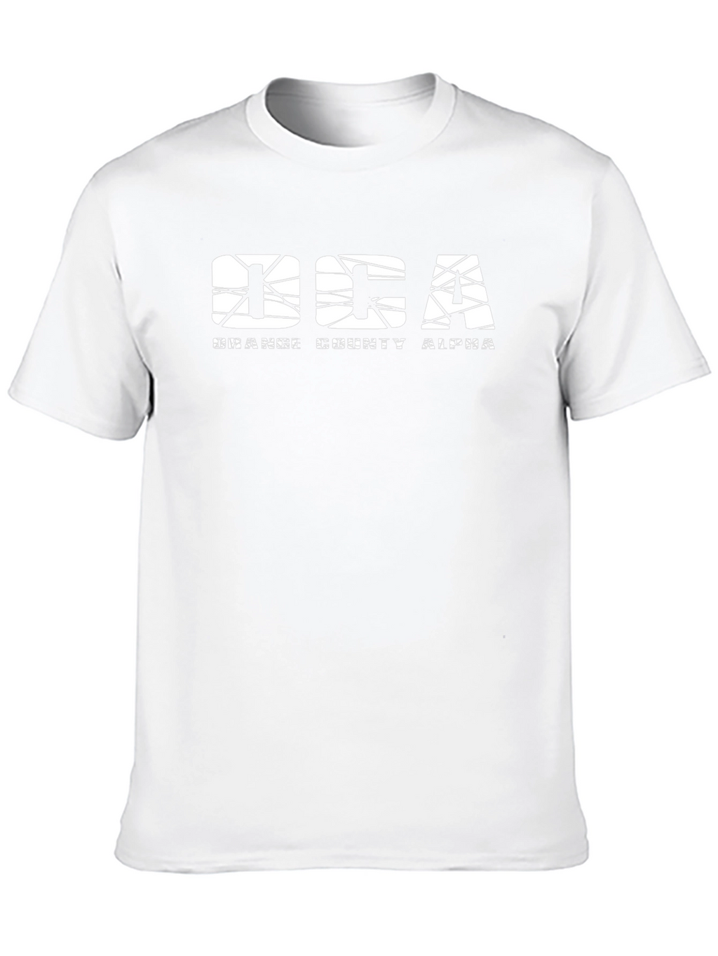 Orange County Alpha Graphic Tee - Black